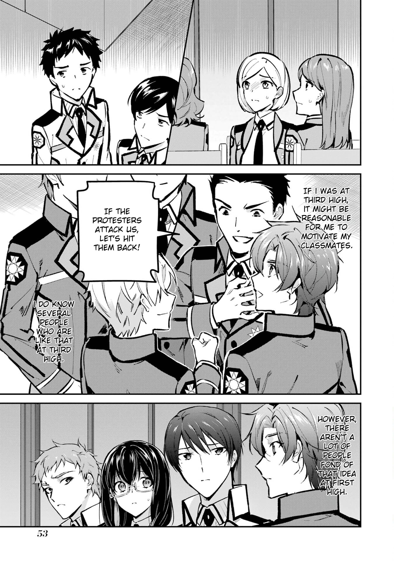 The Irregular at Magic High School – Ichijou Masaki’s Diary Arc Chapter 3 - Page 3