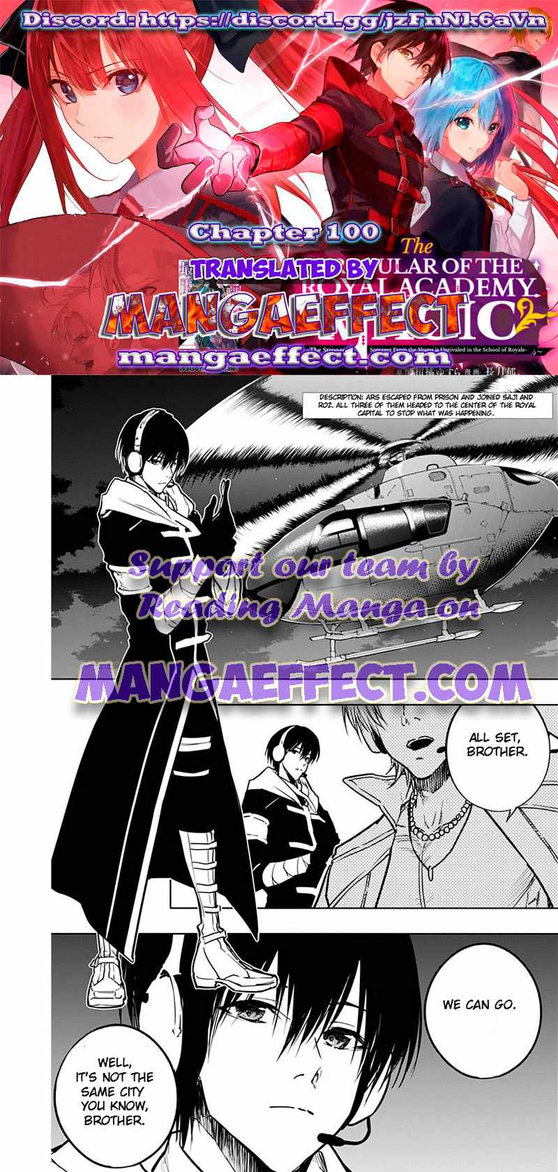 The Irregular of the Royal Academy of Magic Chapter 100 - Page 1