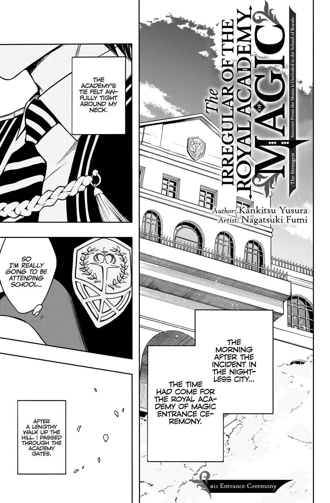 The Irregular of the Royal Academy of Magic Chapter 11 - Page 1