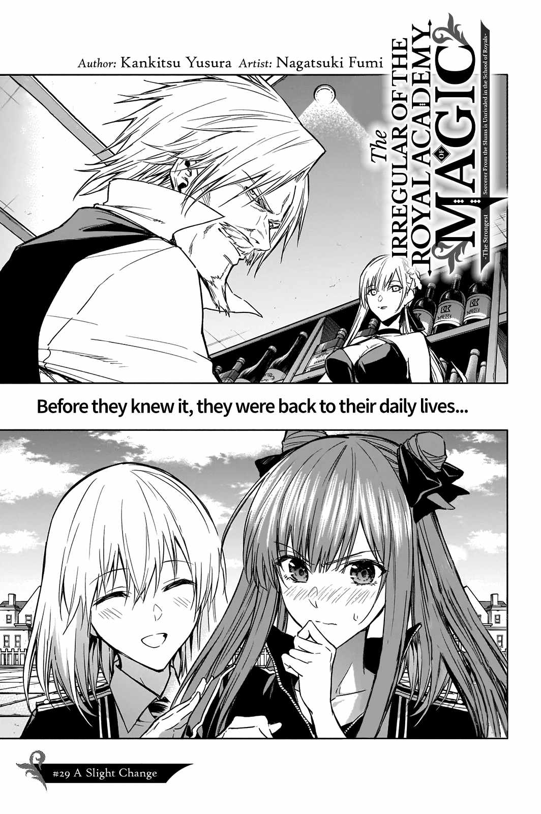 The Irregular of the Royal Academy of Magic Chapter 29 - Page 1