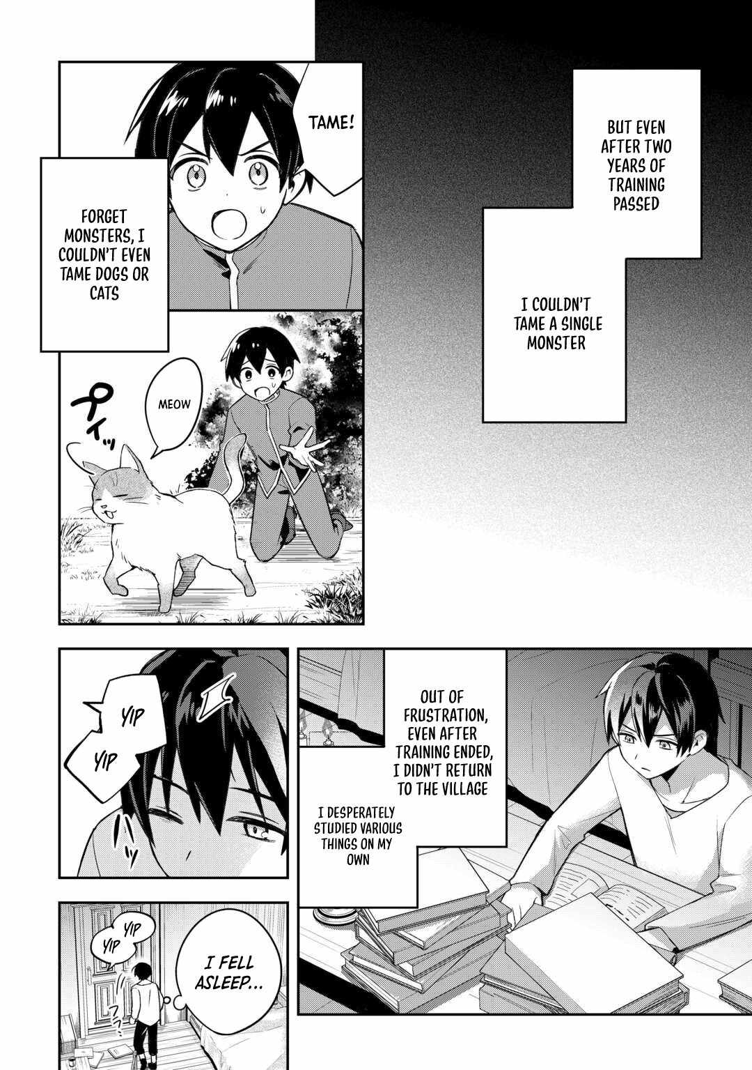The Kindhearted Low-Rank Tamer Rules With SSS-Rank Sacred Beasts and Fluffy Overpowering Chapter 1 - Page 11