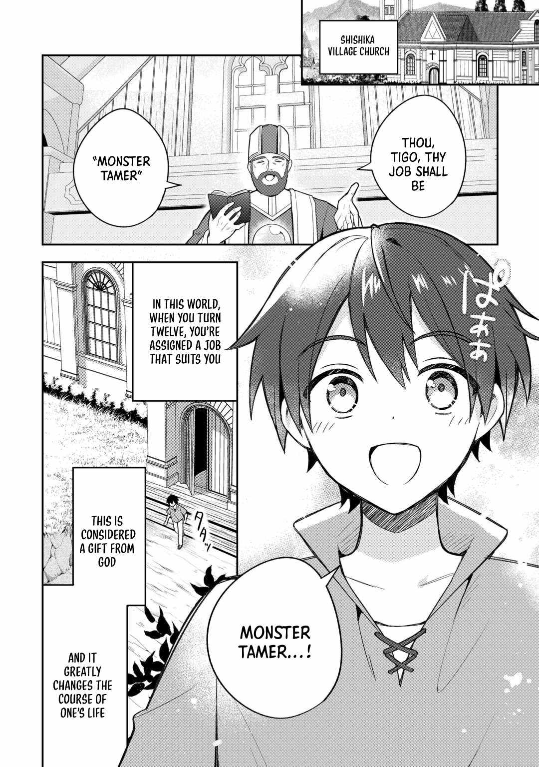 The Kindhearted Low-Rank Tamer Rules With SSS-Rank Sacred Beasts and Fluffy Overpowering Chapter 1 - Page 5