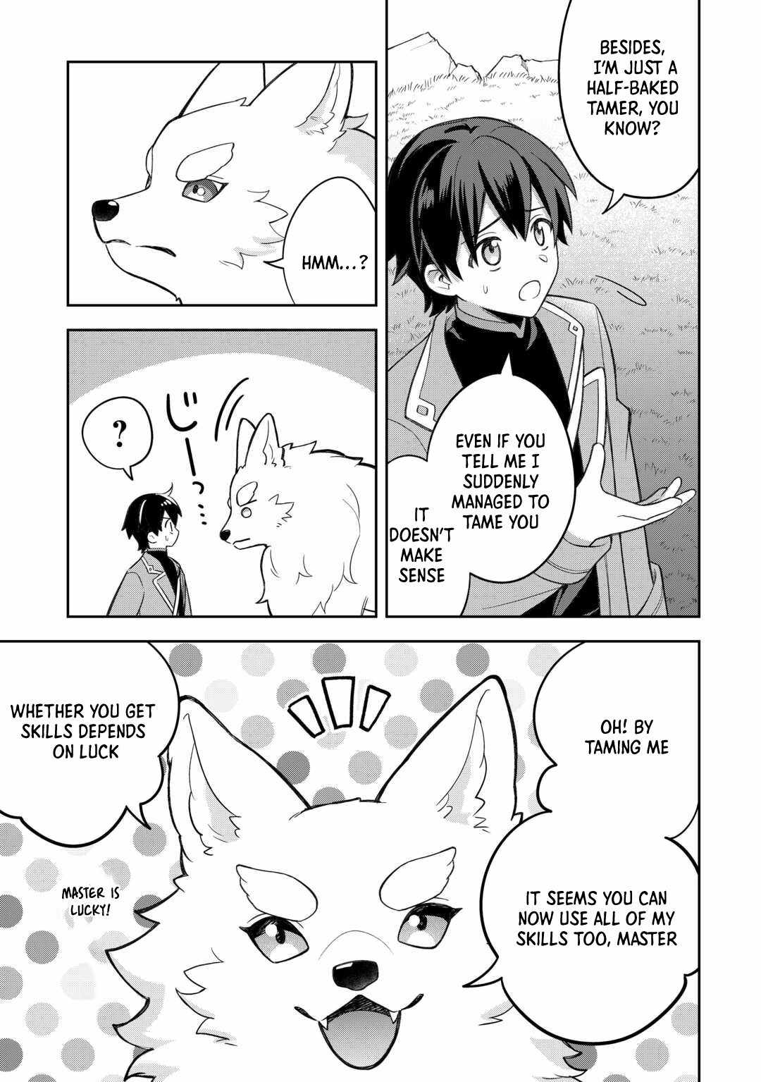 The Kindhearted Low-Rank Tamer Rules With SSS-Rank Sacred Beasts and Fluffy Overpowering Chapter 2 - Page 8