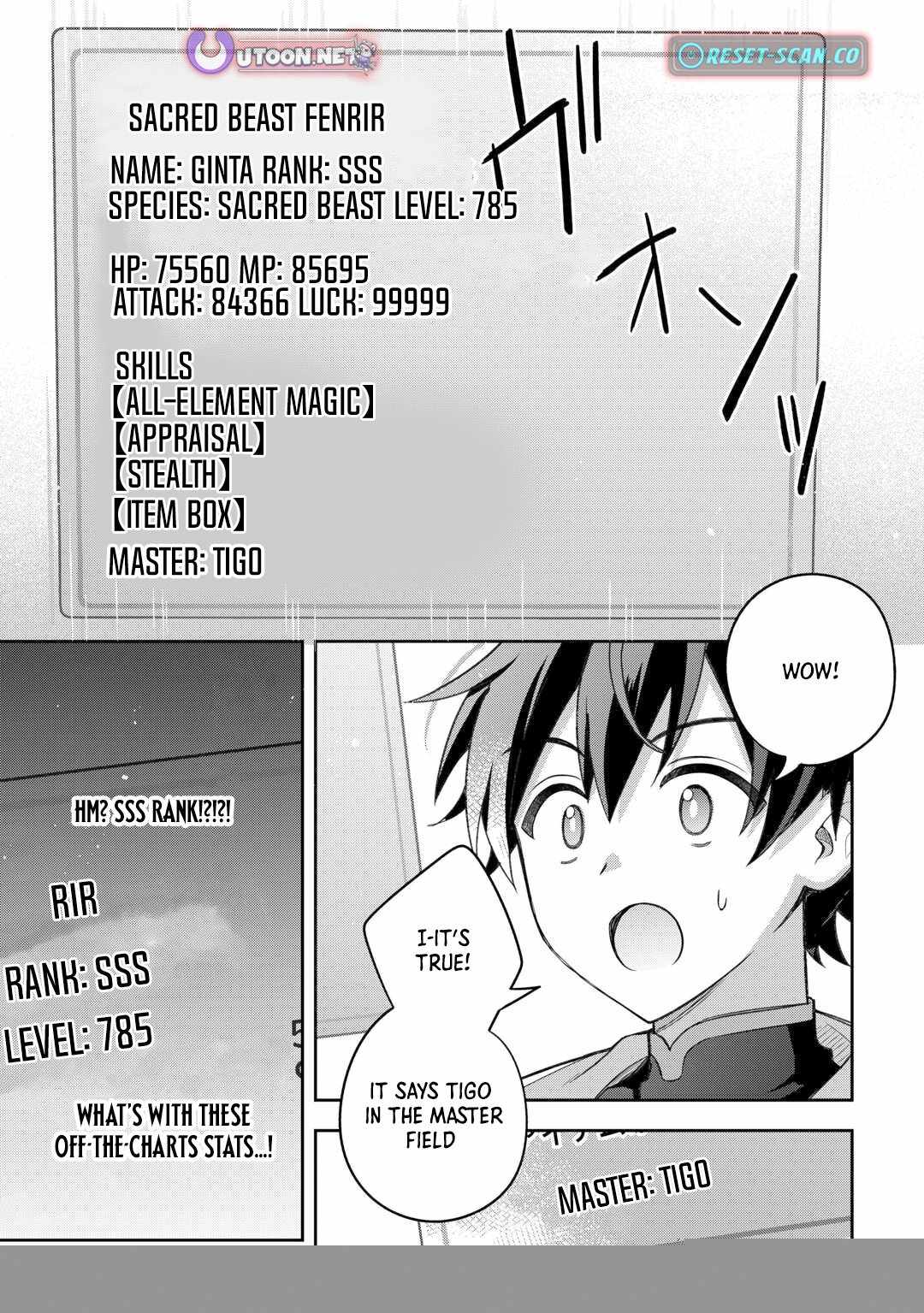 The Kindhearted Low-Rank Tamer Rules With SSS-Rank Sacred Beasts and Fluffy Overpowering Chapter 2 - Page 10