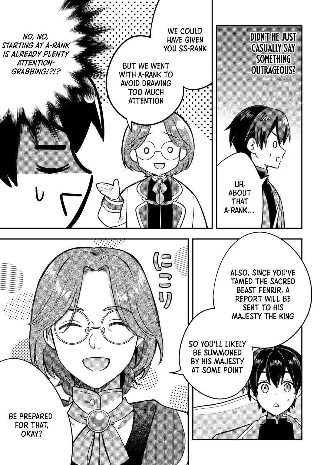 The Kindhearted Low-Rank Tamer Rules With SSS-Rank Sacred Beasts and Fluffy Overpowering Chapter 3 - Page 24