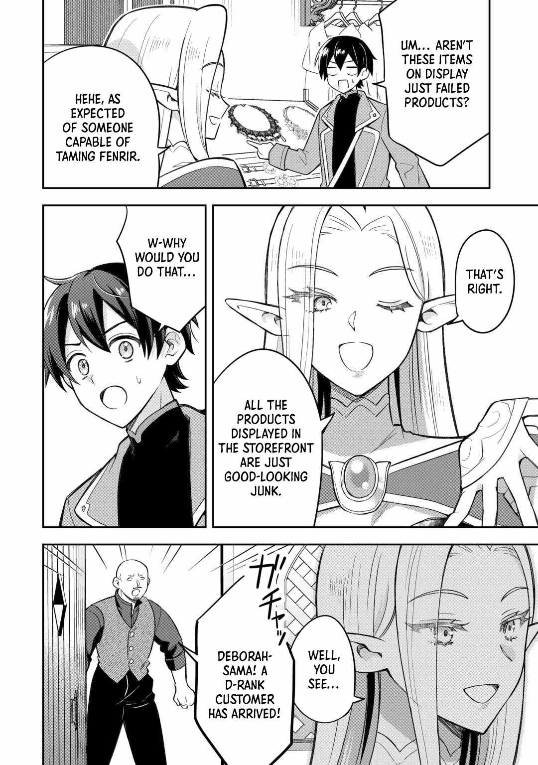 The Kindhearted Low-Rank Tamer Rules With SSS-Rank Sacred Beasts and Fluffy Overpowering Chapter 4 - Page 9