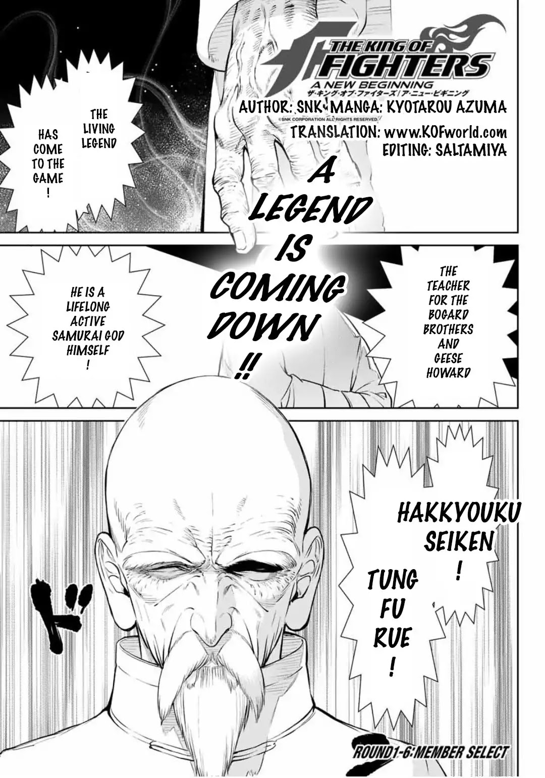 The King of Fighters: A New Beginning Chapter 6 - Page 1