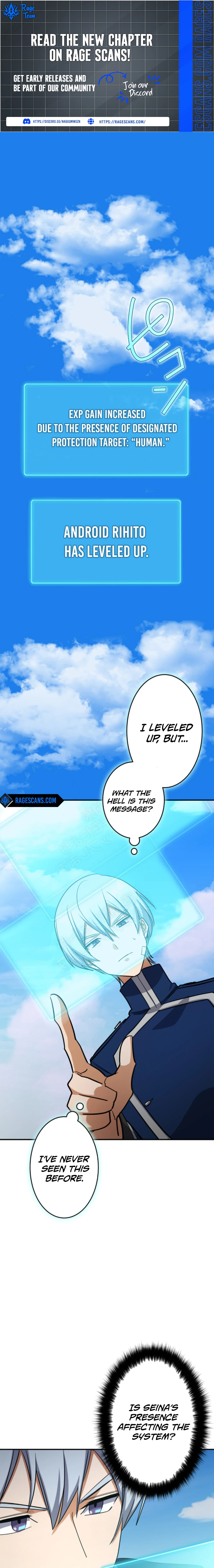 The Last Rebel The Savior Android Changes The Future By Leveling Up Chapter 10 - Page 1