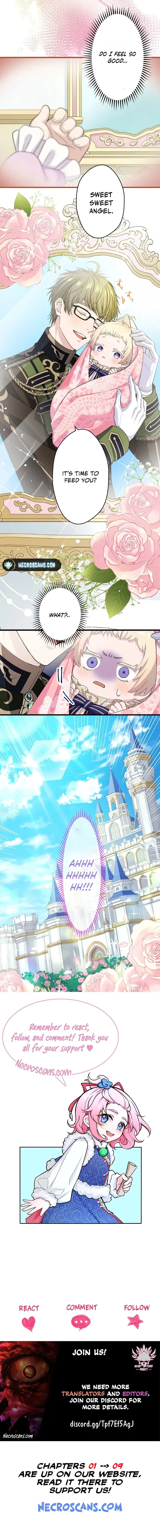 The Legendary Assassin Reincarnated as the Beloved Youngest Daughter of a Royal Family Chapter 1 - Page 8