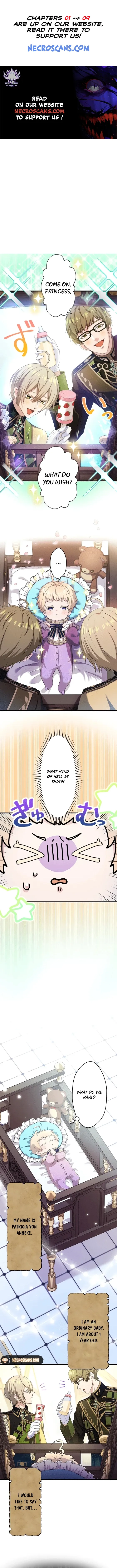 The Legendary Assassin Reincarnated as the Beloved Youngest Daughter of a Royal Family Chapter 2 - Page 0