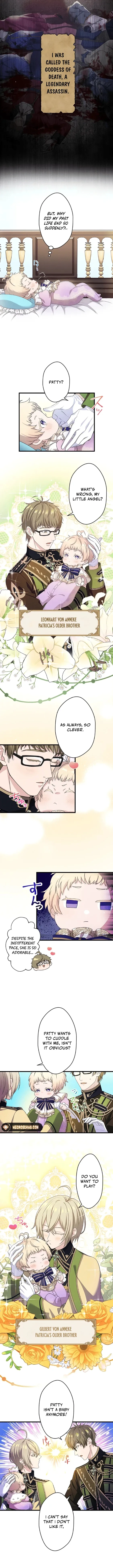 The Legendary Assassin Reincarnated as the Beloved Youngest Daughter of a Royal Family Chapter 2 - Page 2