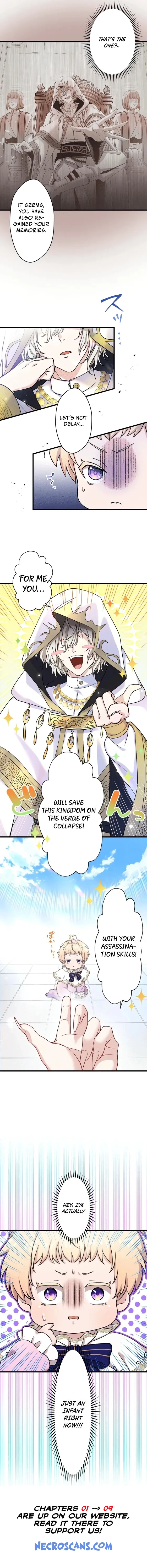 The Legendary Assassin Reincarnated as the Beloved Youngest Daughter of a Royal Family Chapter 2 - Page 7
