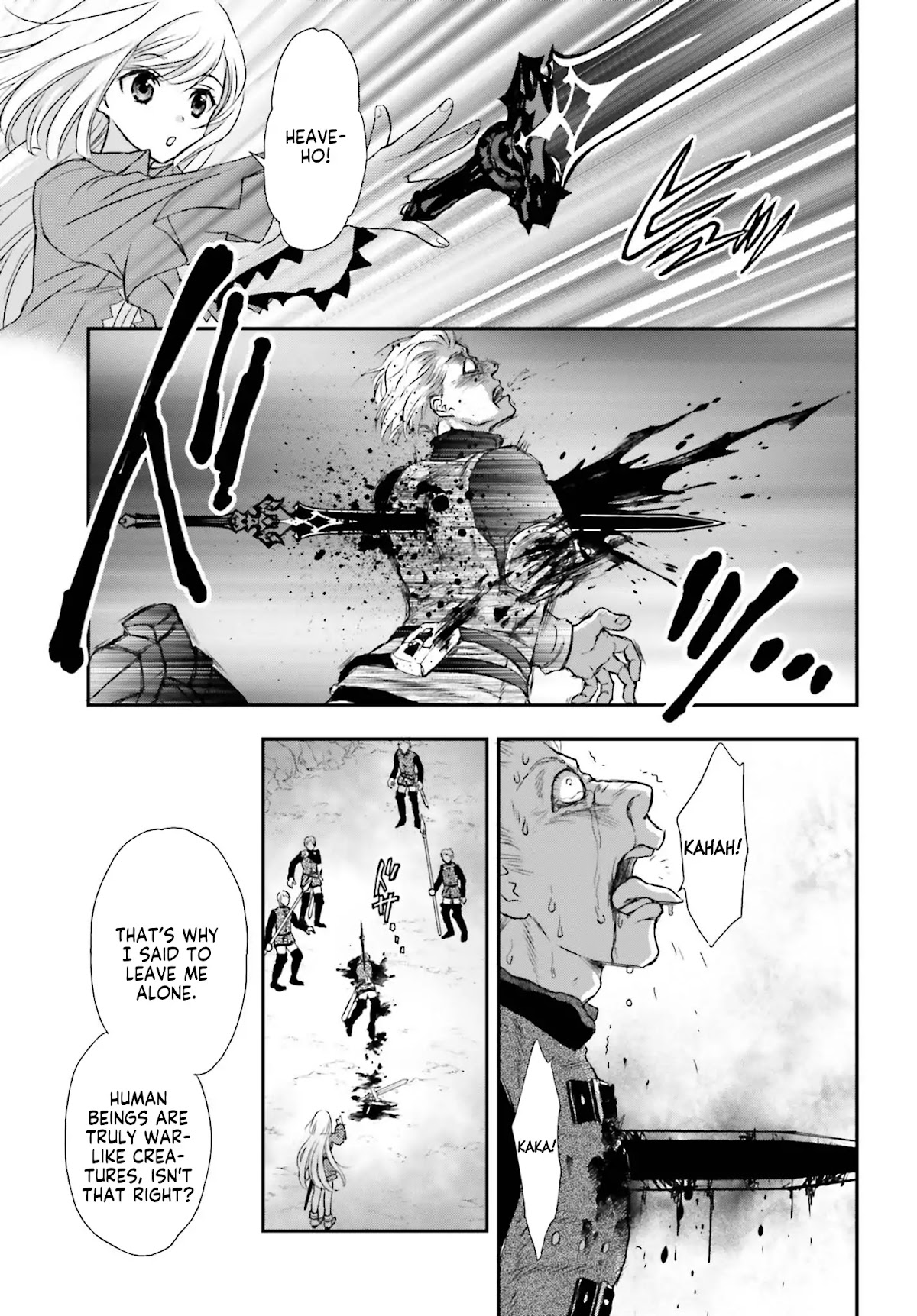 The Little Girl Raised by Death Holds the Sword of Death Tightly Chapter 1 - Page 12