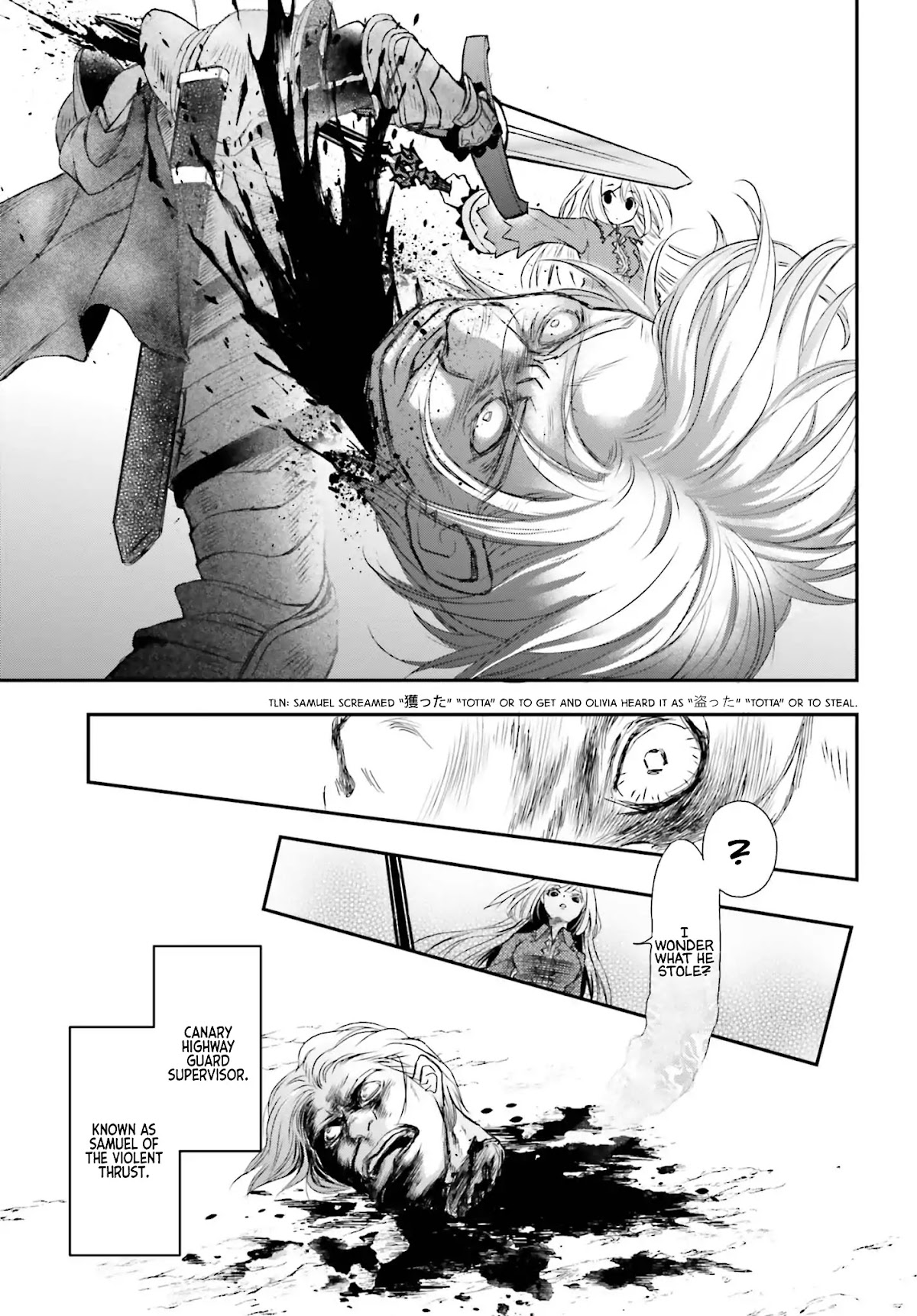 The Little Girl Raised by Death Holds the Sword of Death Tightly Chapter 1 - Page 24