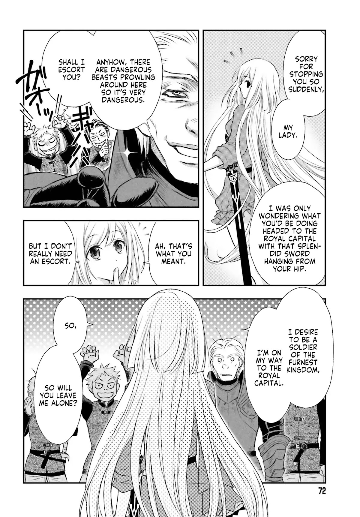 The Little Girl Raised by Death Holds the Sword of Death Tightly Chapter 1 - Page 9