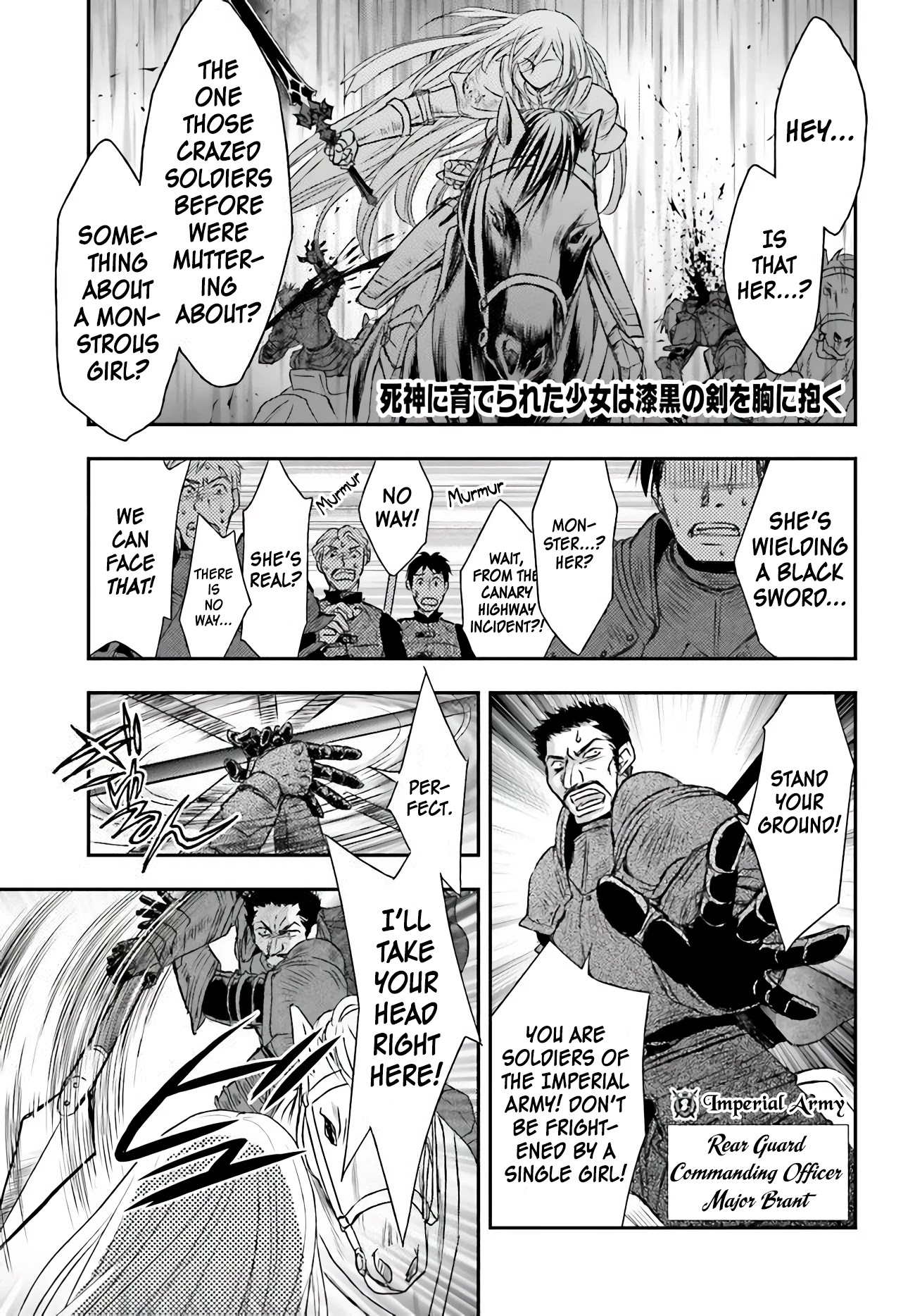 The Little Girl Raised by Death Holds the Sword of Death Tightly Chapter 10 - Page 2