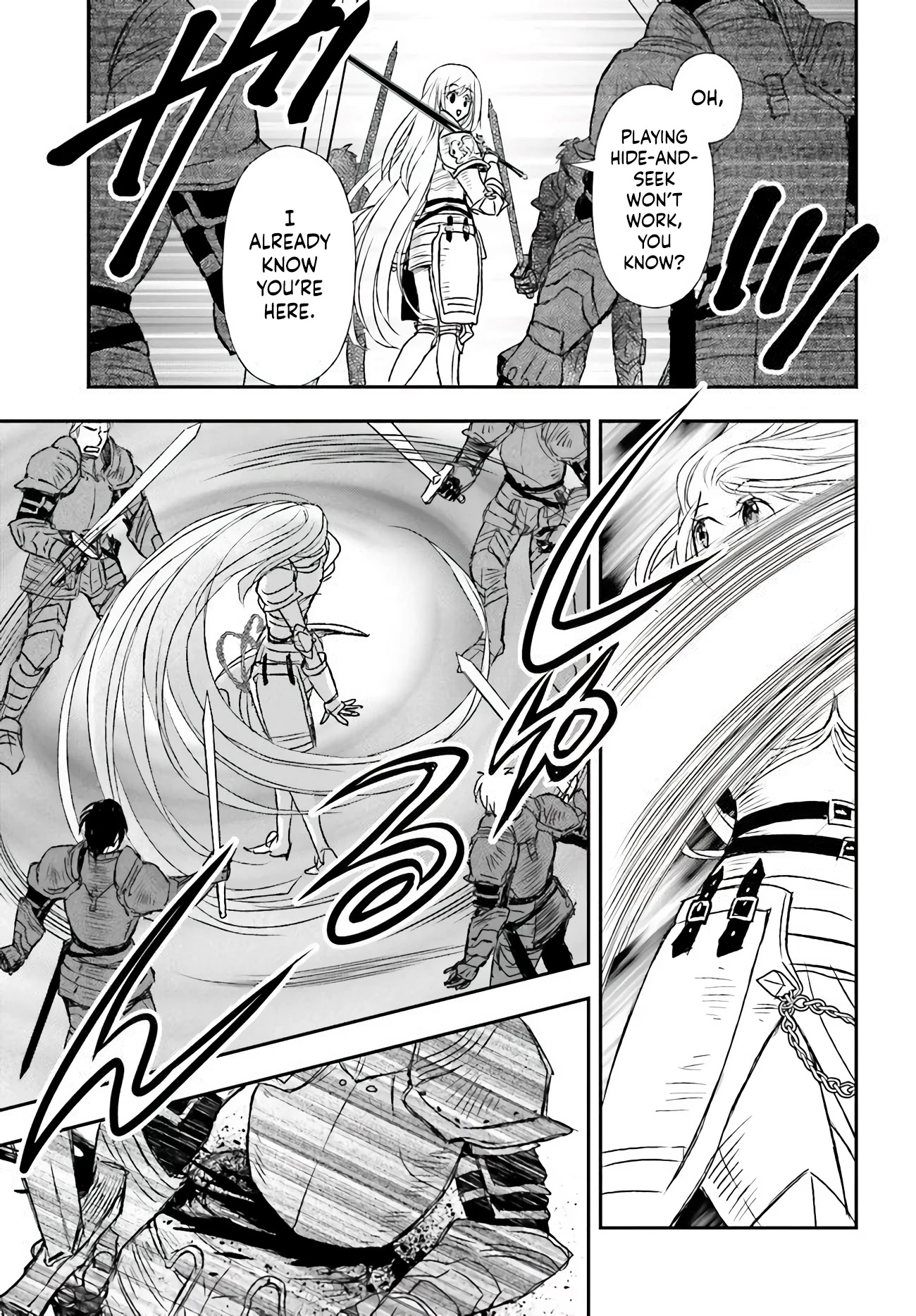 The Little Girl Raised by Death Holds the Sword of Death Tightly Chapter 10 - Page 12