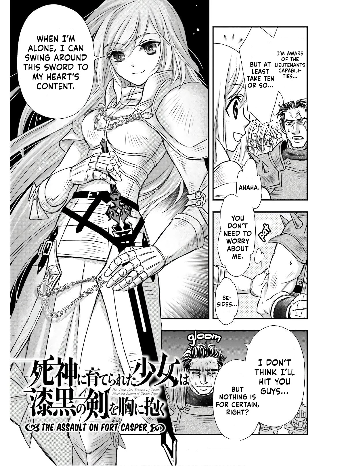 The Little Girl Raised by Death Holds the Sword of Death Tightly Chapter 13 - Page 4