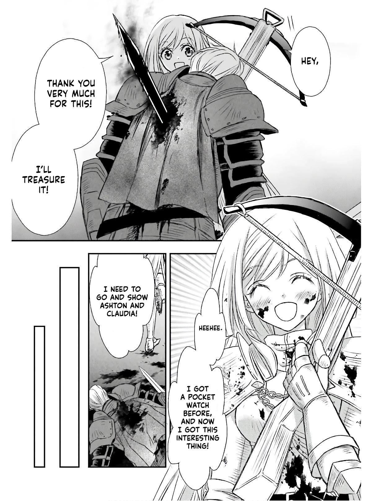 The Little Girl Raised by Death Holds the Sword of Death Tightly Chapter 14 - Page 9