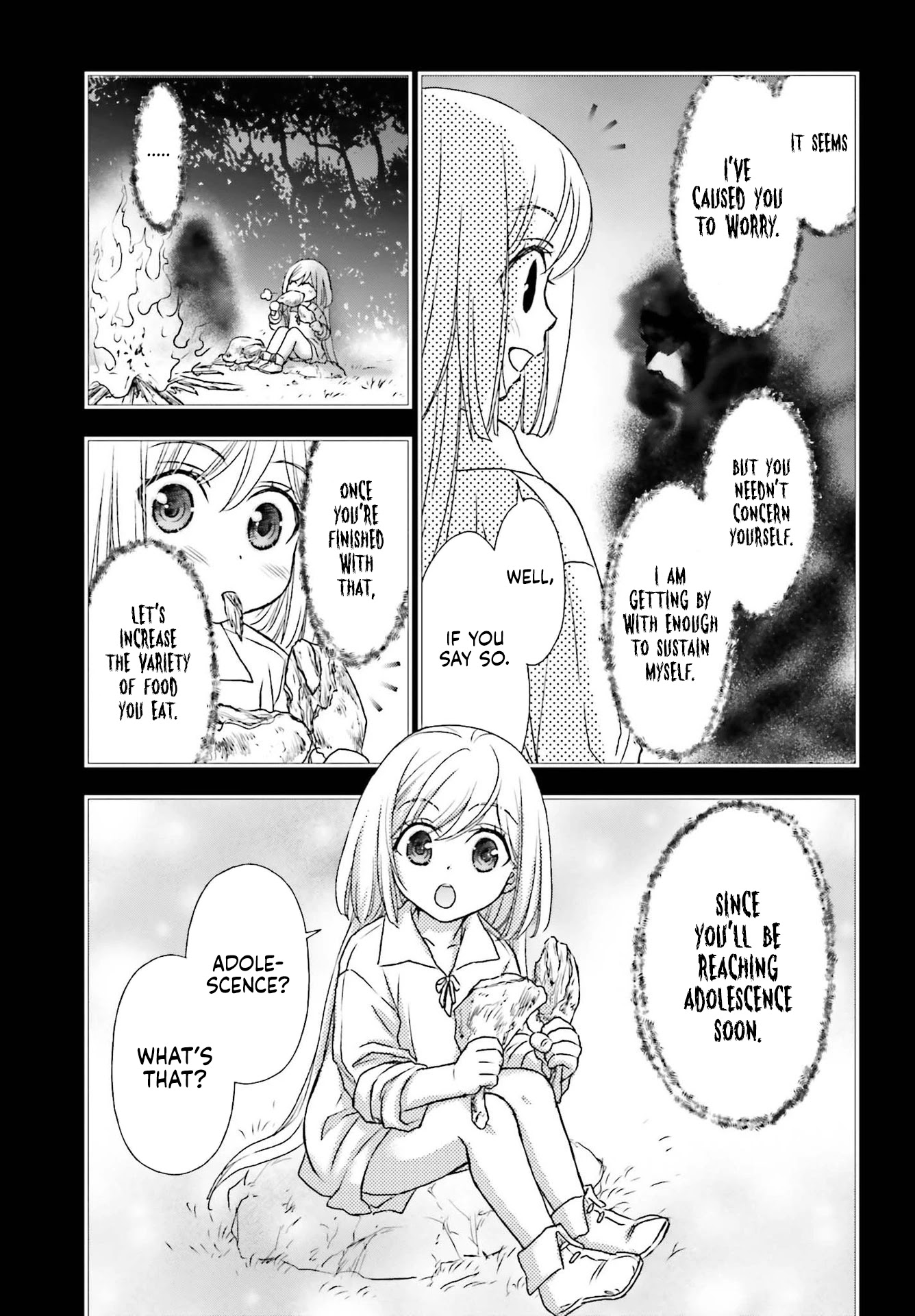 The Little Girl Raised by Death Holds the Sword of Death Tightly Chapter 20 - Page 14