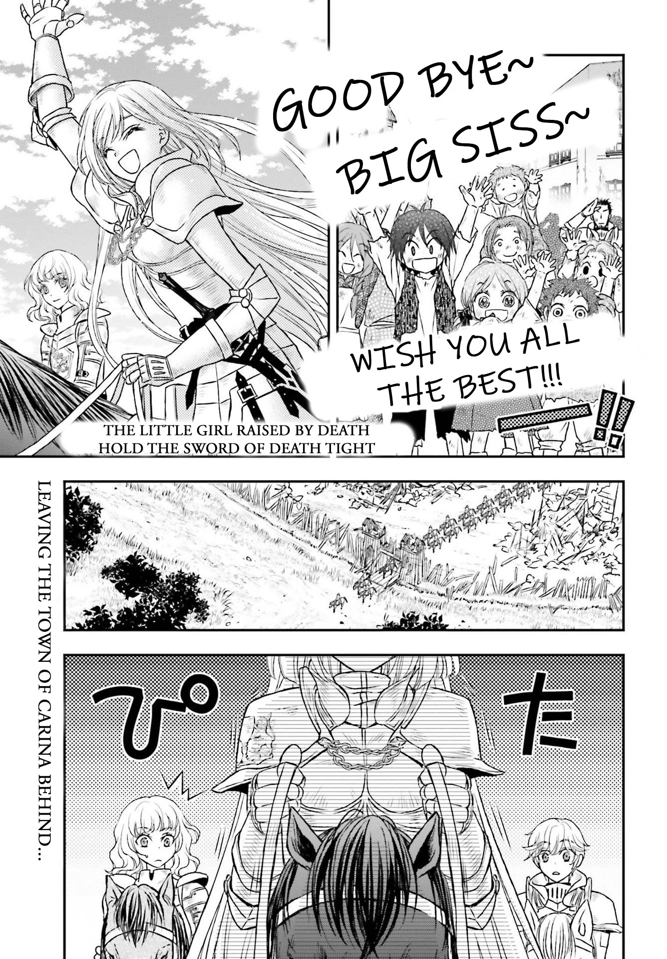 The Little Girl Raised by Death Holds the Sword of Death Tightly Chapter 22 - Page 1