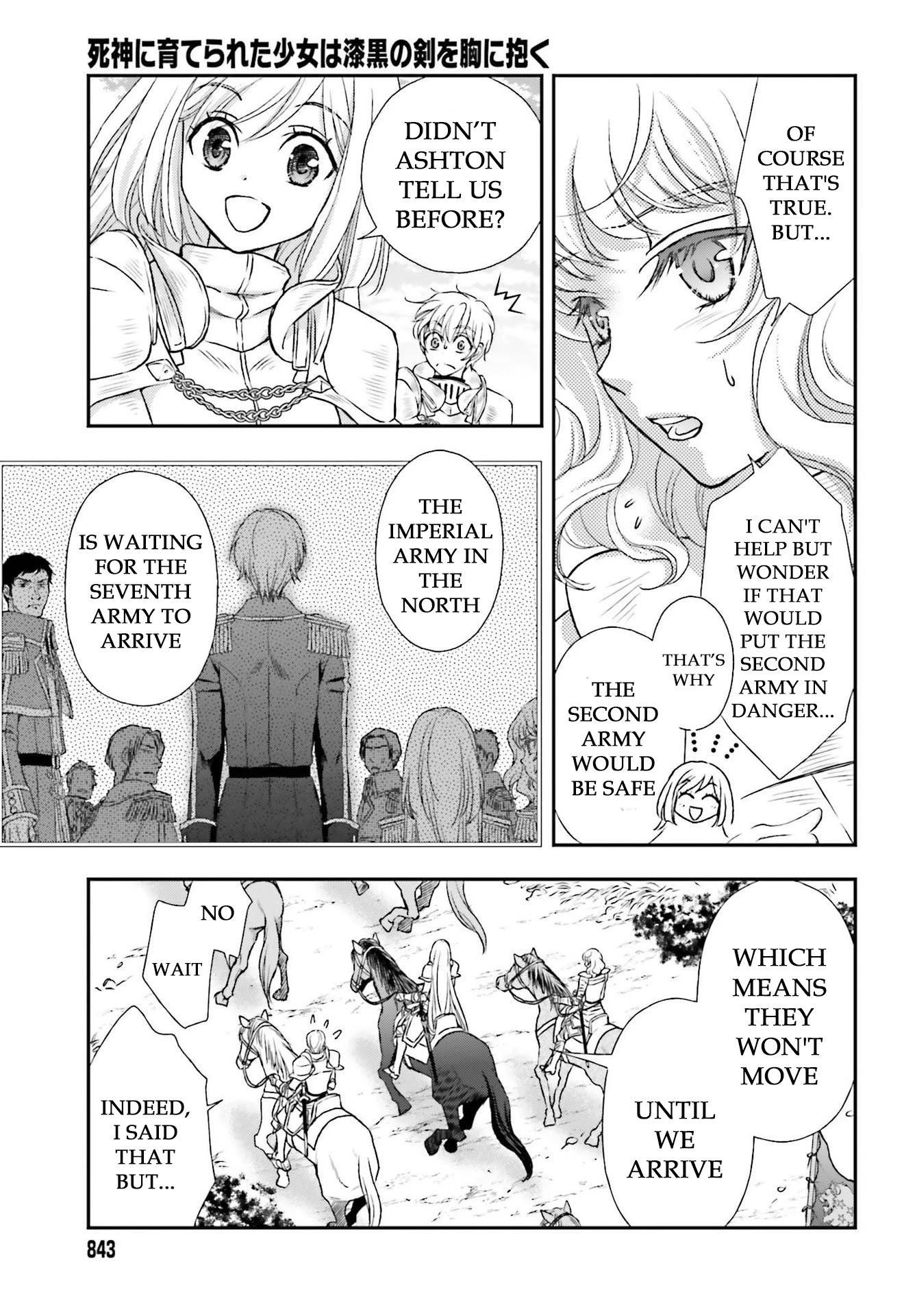 The Little Girl Raised by Death Holds the Sword of Death Tightly Chapter 22 - Page 5