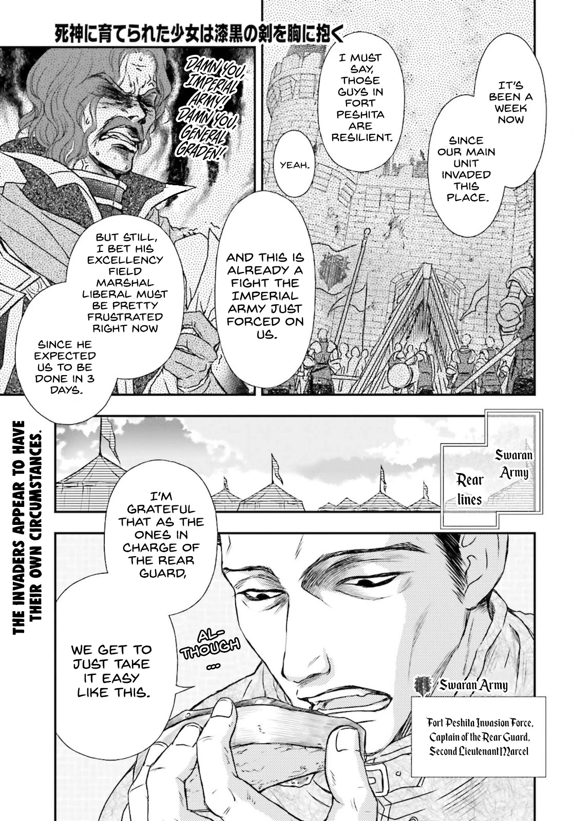 The Little Girl Raised by Death Holds the Sword of Death Tightly Chapter 23 - Page 1