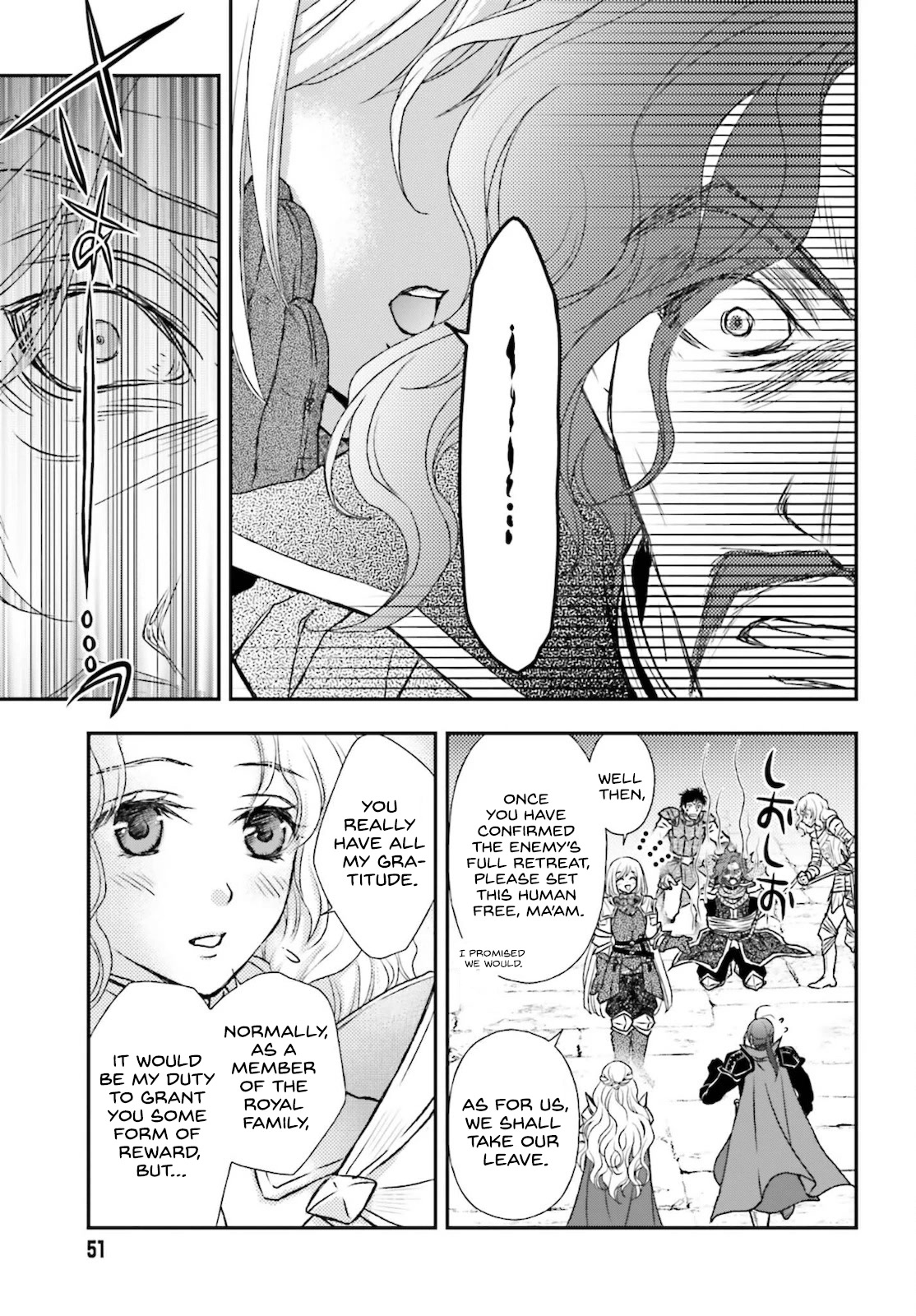 The Little Girl Raised by Death Holds the Sword of Death Tightly Chapter 24 - Page 3