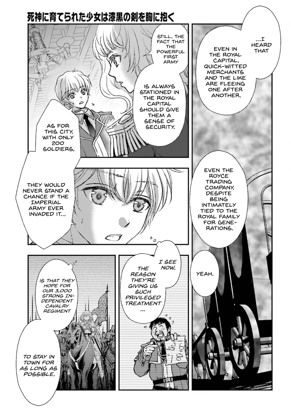 The Little Girl Raised by Death Holds the Sword of Death Tightly Chapter 24 - Page 9