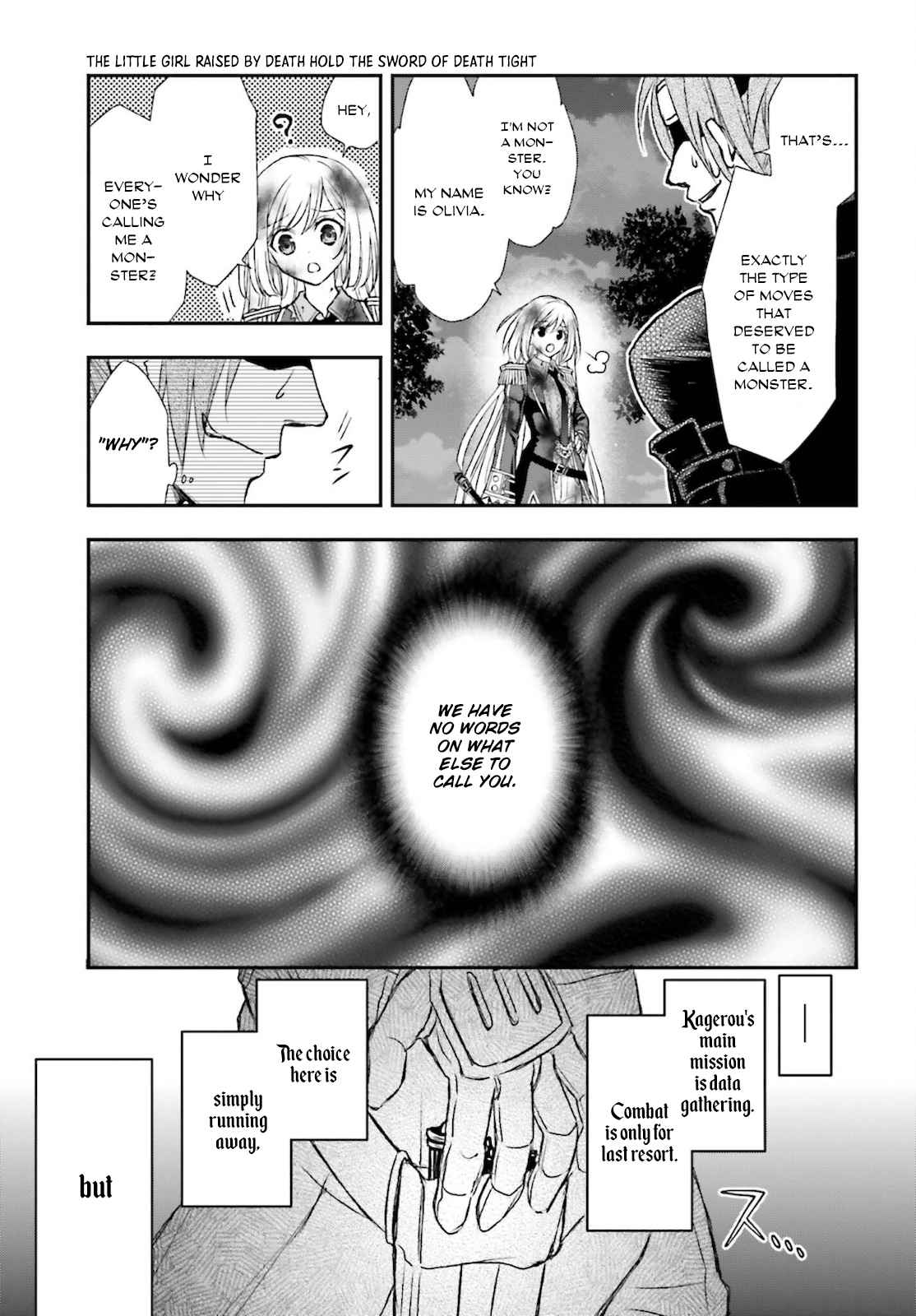 The Little Girl Raised by Death Holds the Sword of Death Tightly Chapter 25 - Page 9