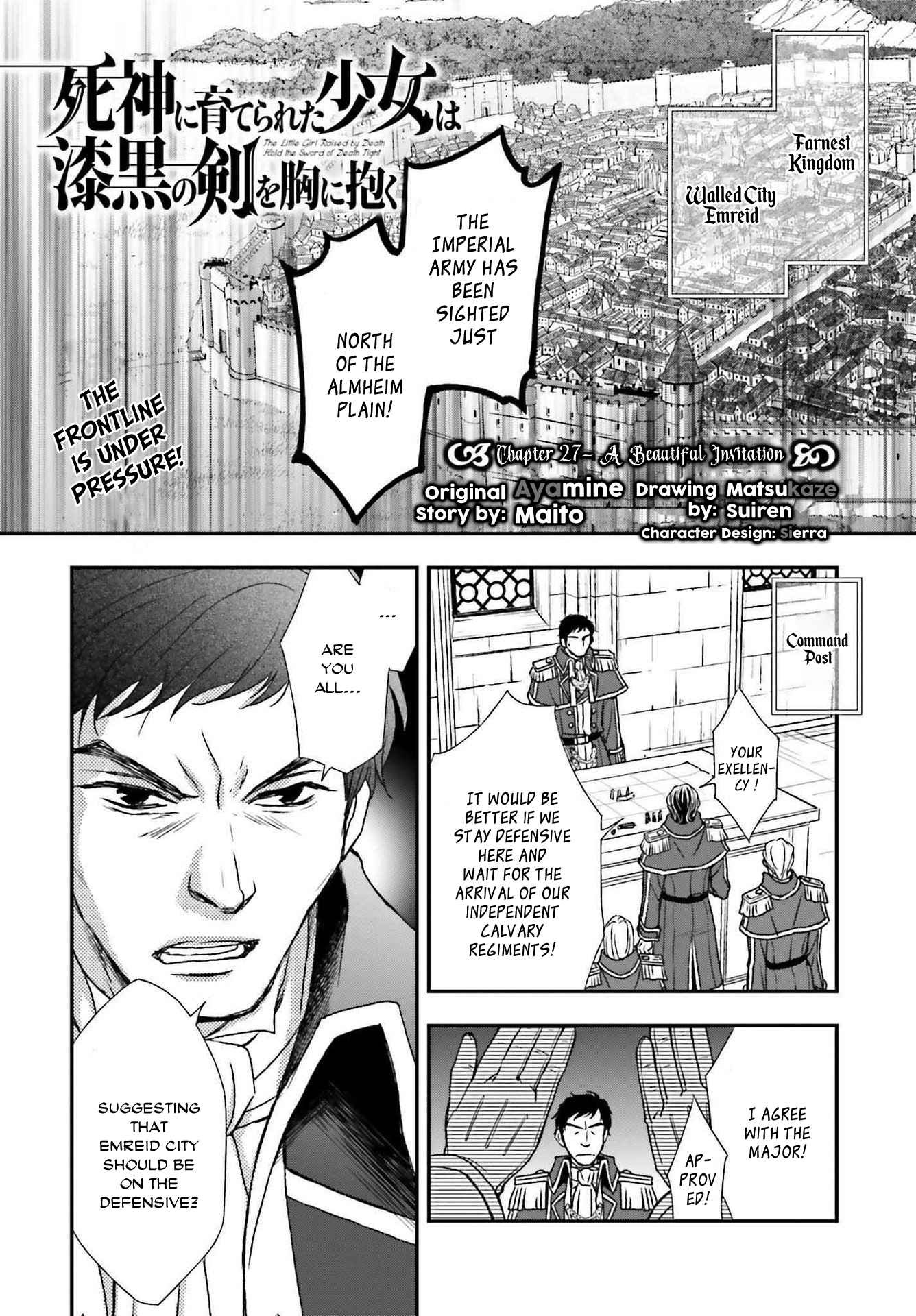 The Little Girl Raised by Death Holds the Sword of Death Tightly Chapter 27 - Page 3