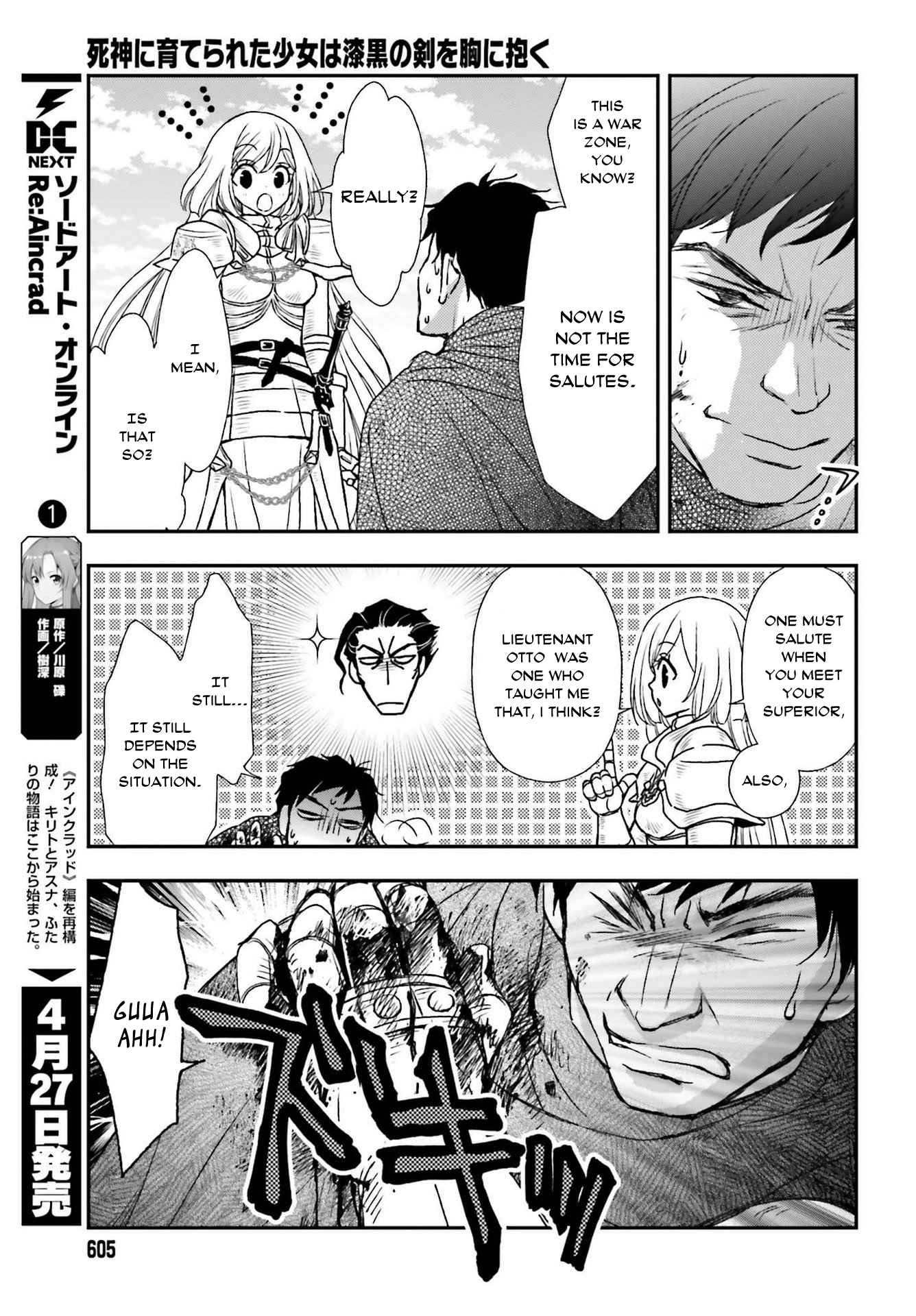 The Little Girl Raised by Death Holds the Sword of Death Tightly Chapter 28 - Page 13