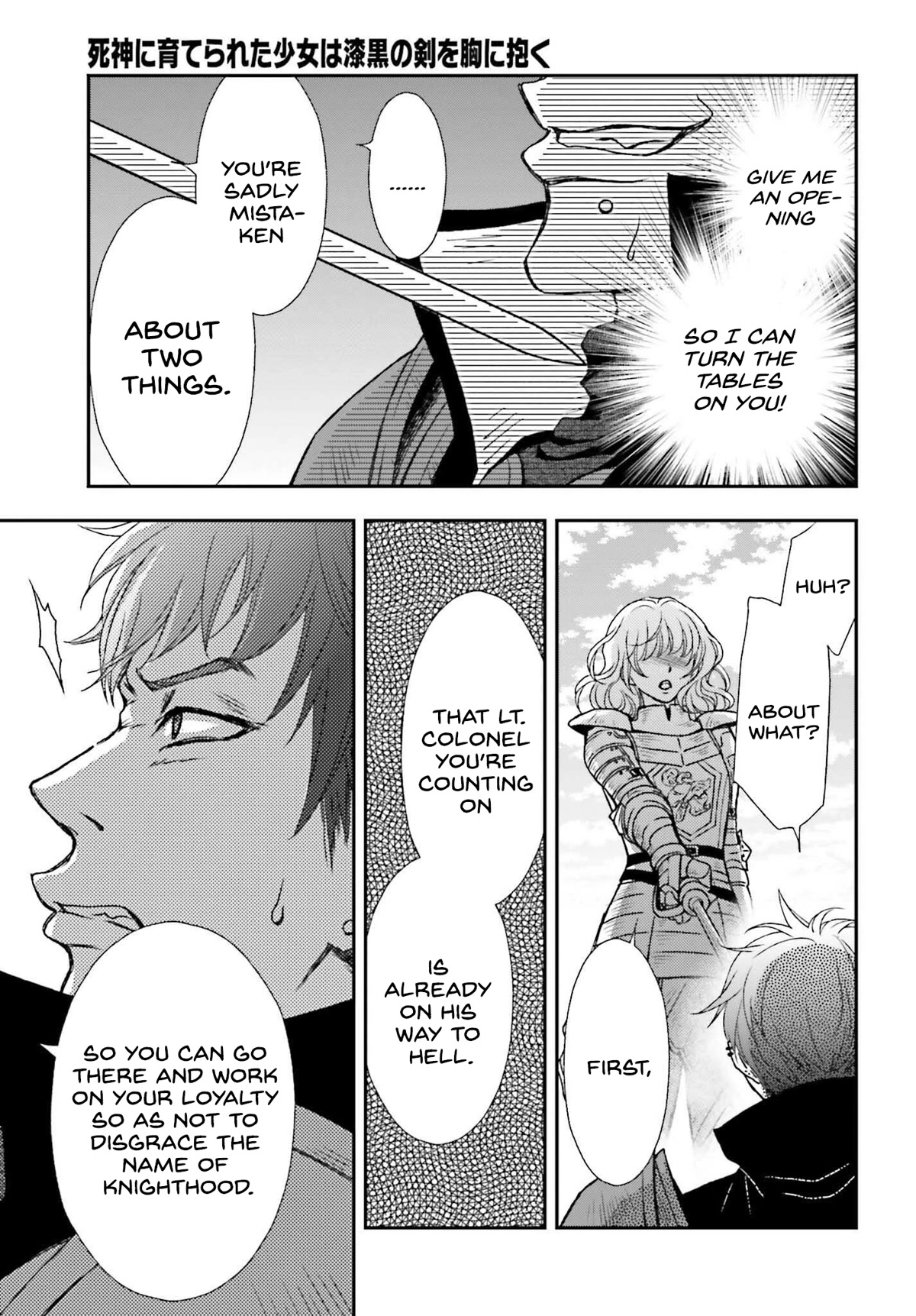 The Little Girl Raised by Death Holds the Sword of Death Tightly Chapter 29.2 - Page 9