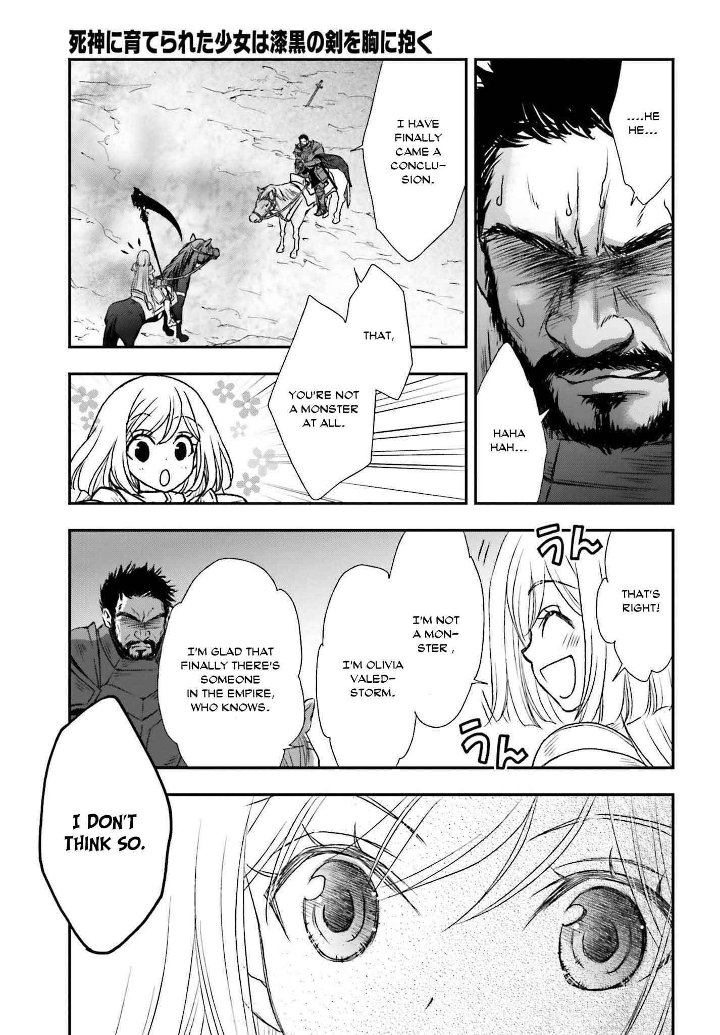The Little Girl Raised by Death Holds the Sword of Death Tightly Chapter 30 - Page 3