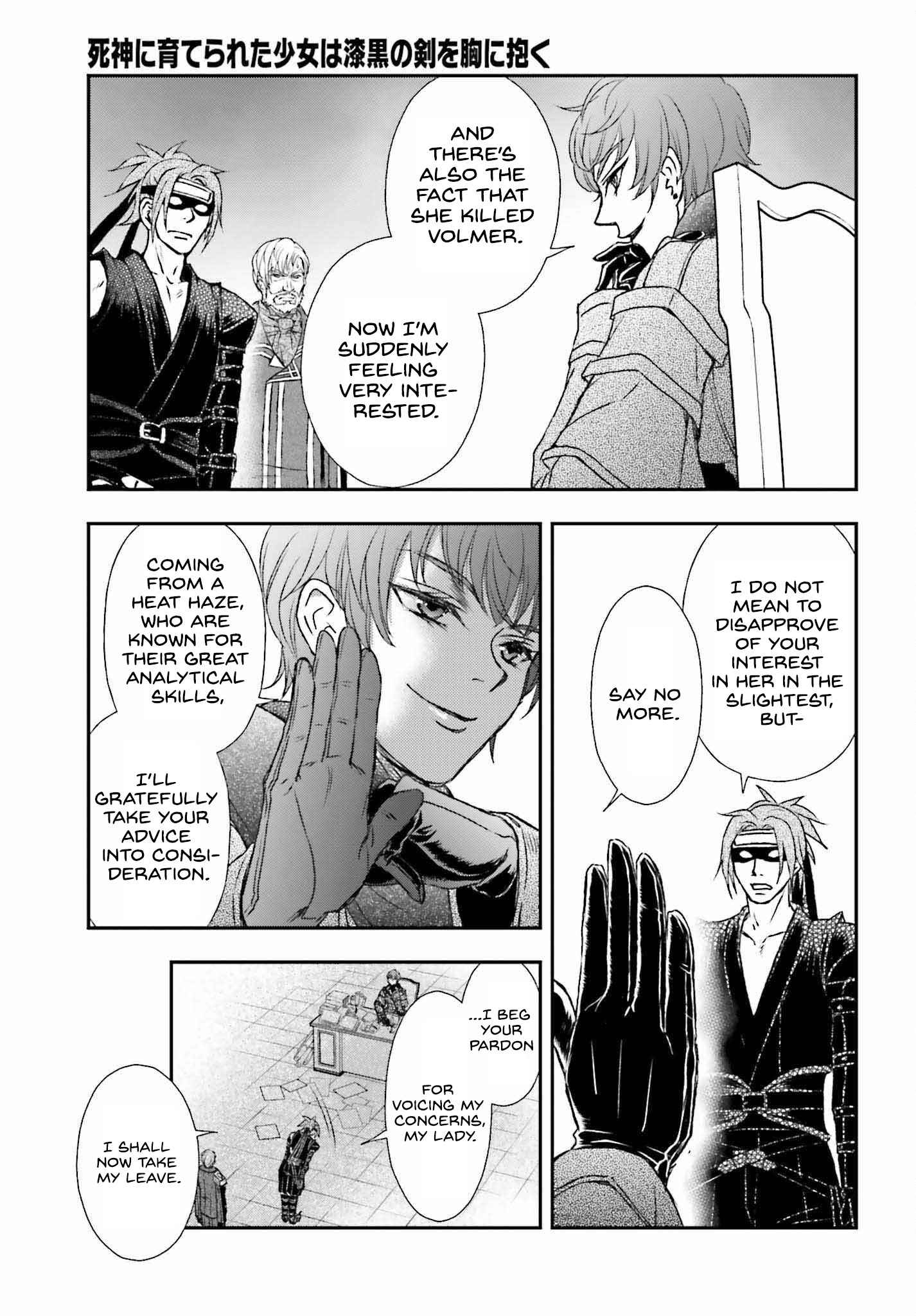 The Little Girl Raised by Death Holds the Sword of Death Tightly Chapter 31 - Page 5