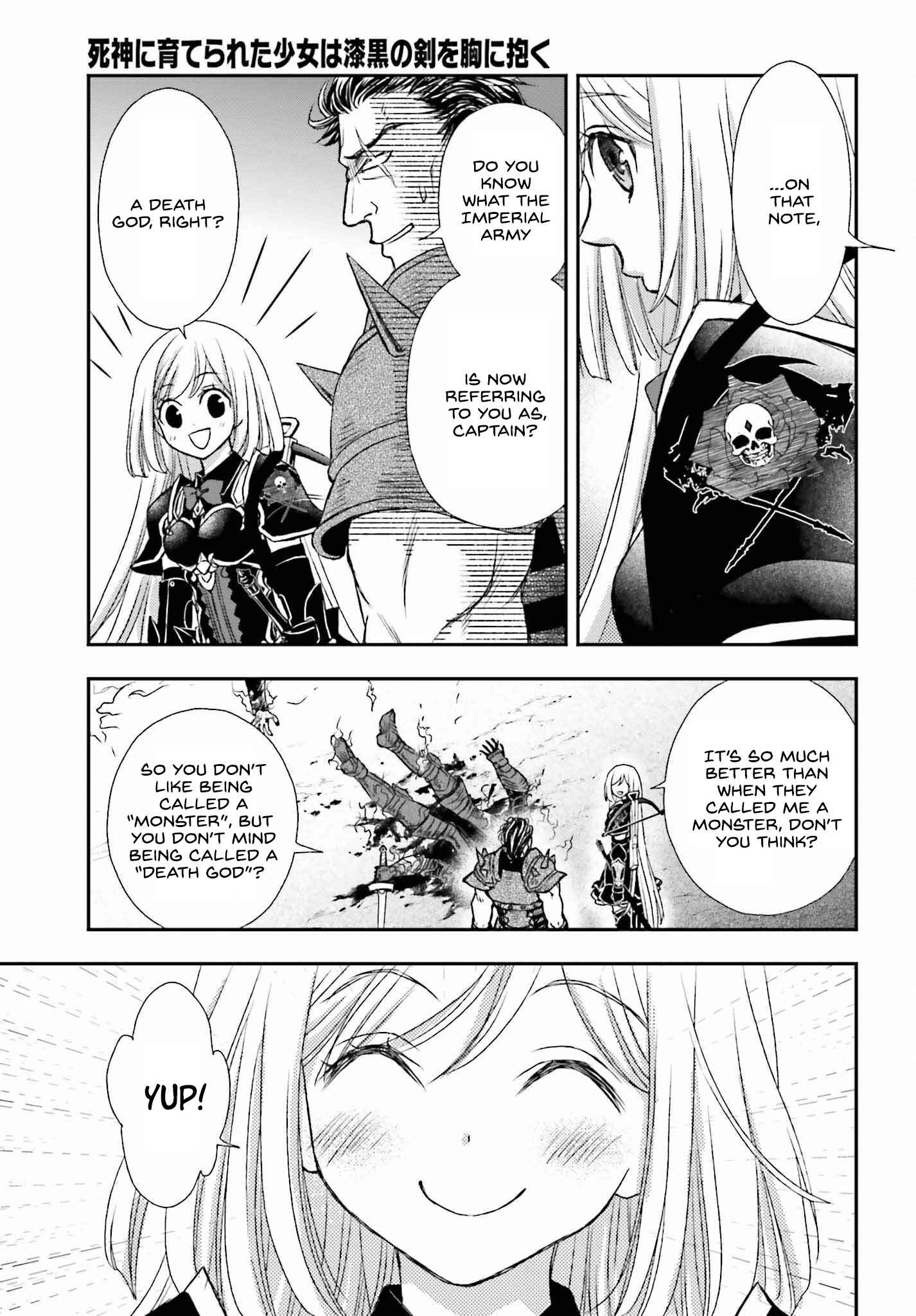 The Little Girl Raised by Death Holds the Sword of Death Tightly Chapter 33.5 - Page 9