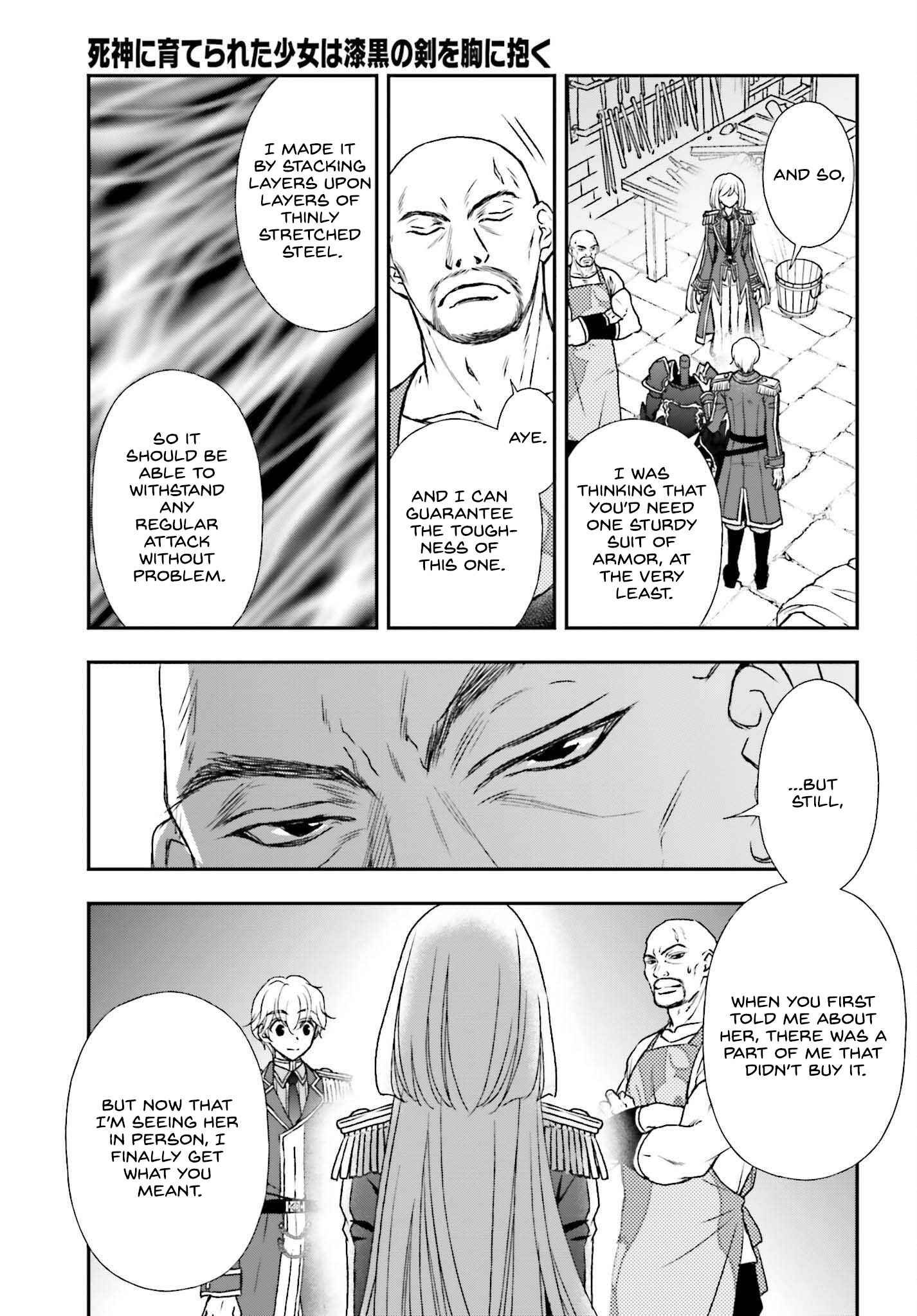 The Little Girl Raised by Death Holds the Sword of Death Tightly Chapter 33 - Page 3