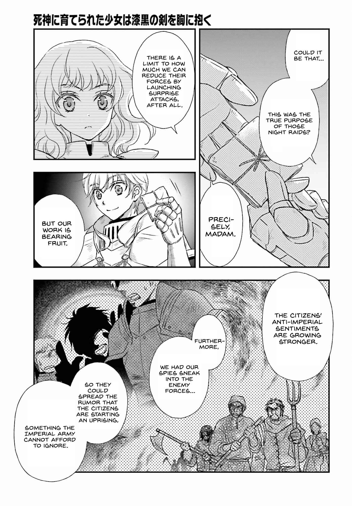 The Little Girl Raised by Death Holds the Sword of Death Tightly Chapter 34 - Page 4