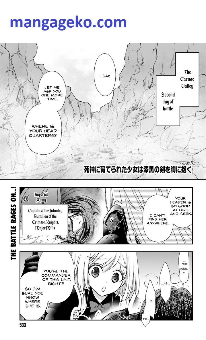 The Little Girl Raised by Death Holds the Sword of Death Tightly Chapter 35 - Page 1