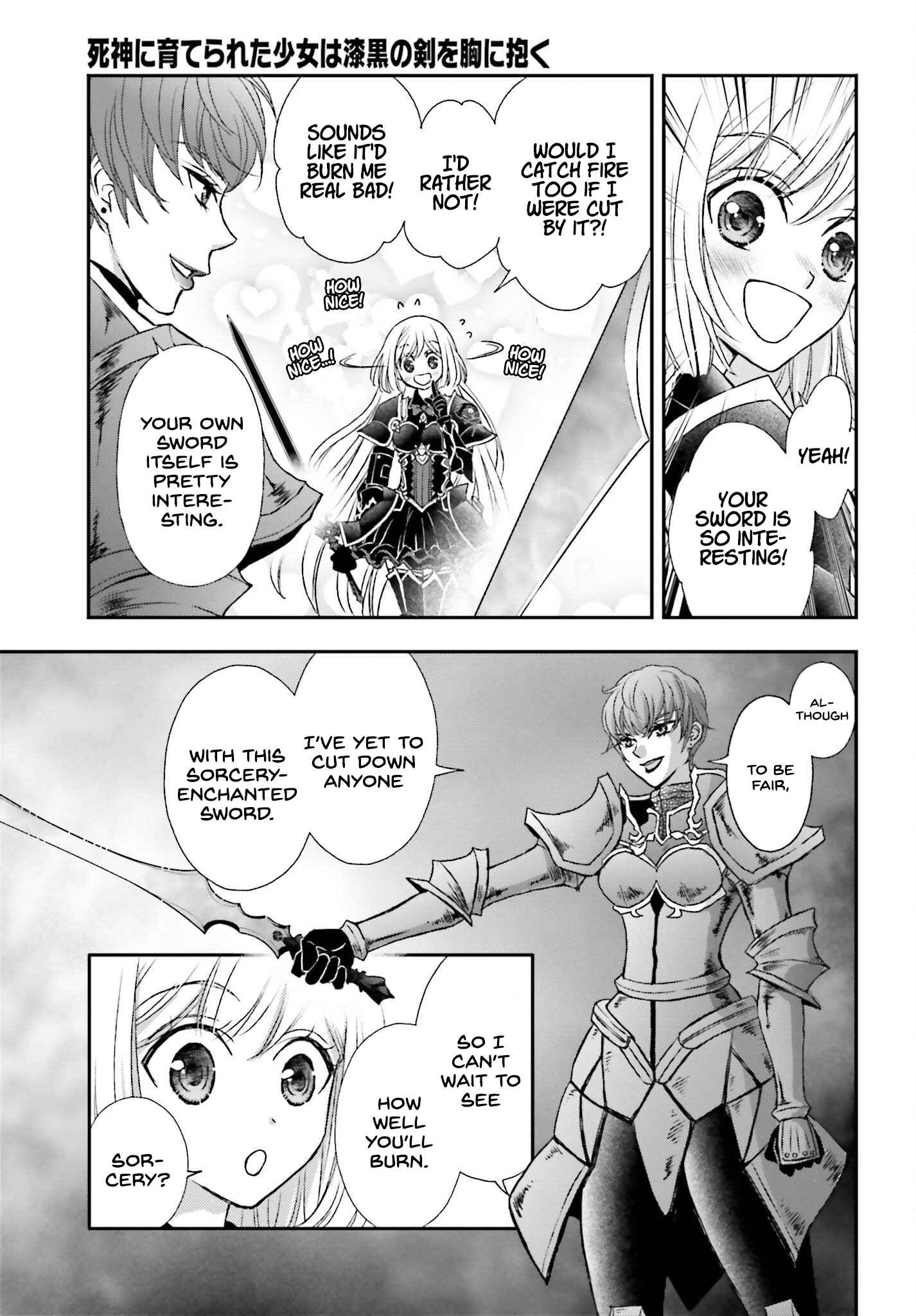 The Little Girl Raised by Death Holds the Sword of Death Tightly Chapter 38 - Page 9