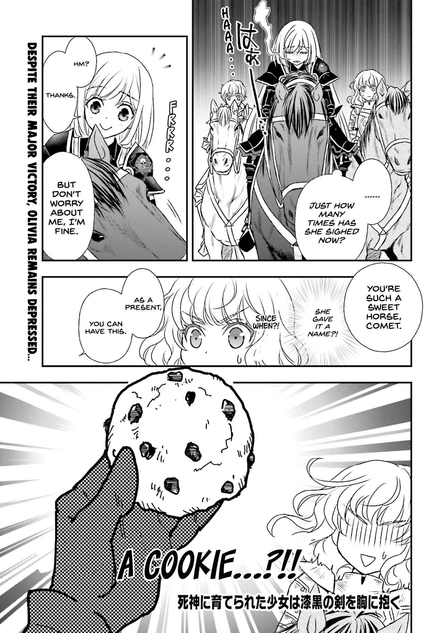 The Little Girl Raised by Death Holds the Sword of Death Tightly Chapter 40 - Page 1
