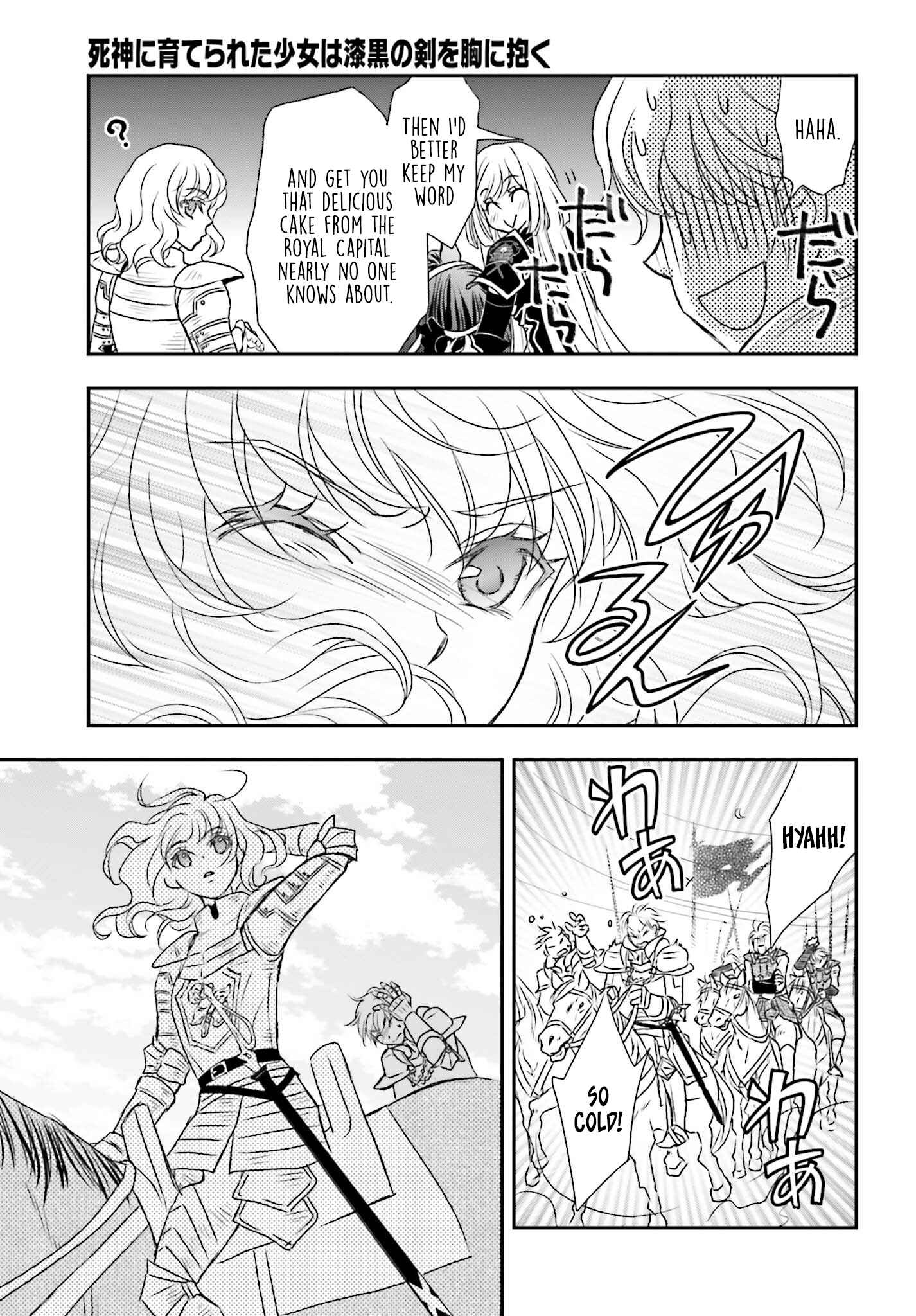 The Little Girl Raised by Death Holds the Sword of Death Tightly Chapter 40 - Page 13