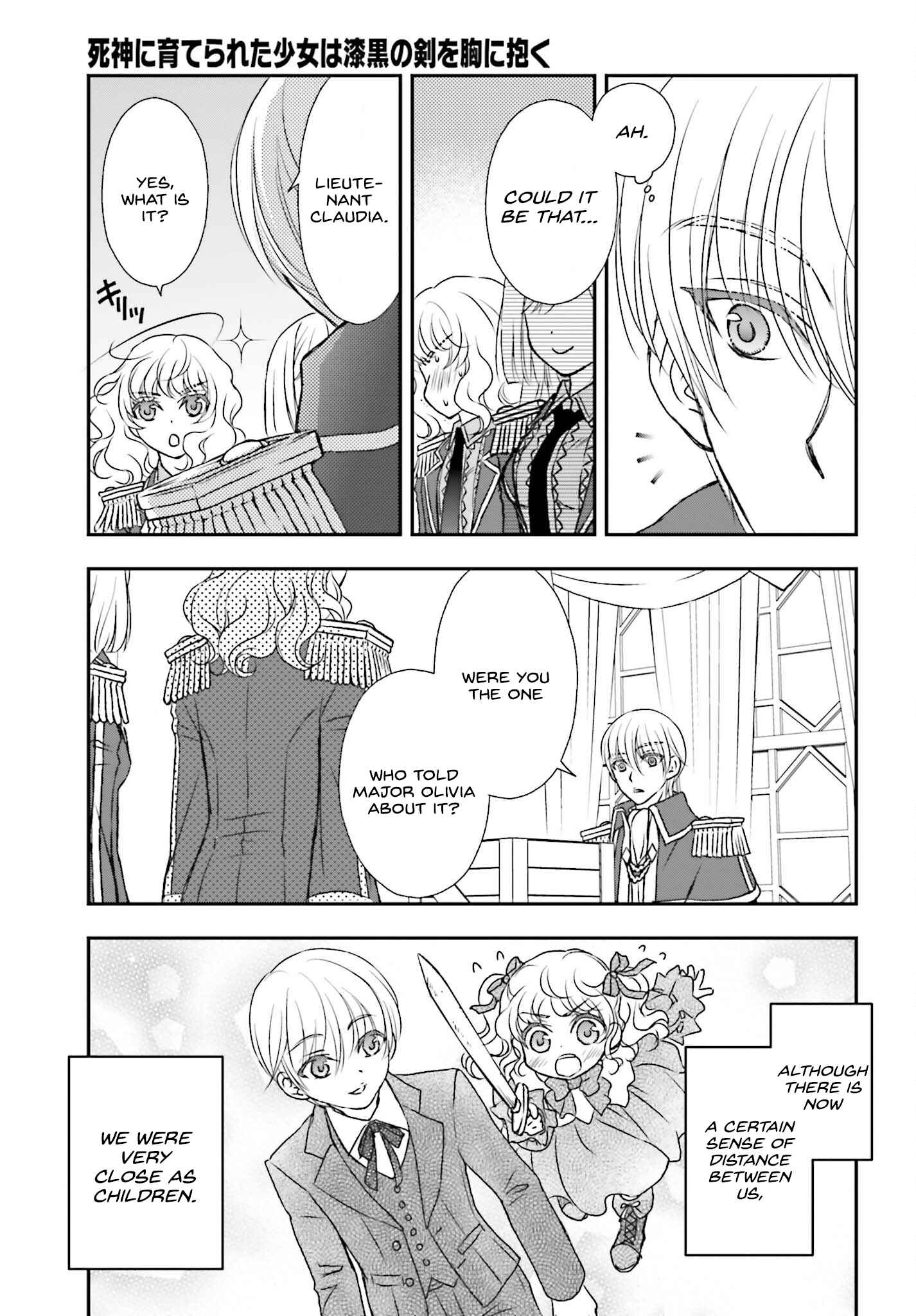 The Little Girl Raised by Death Holds the Sword of Death Tightly Chapter 41 - Page 11