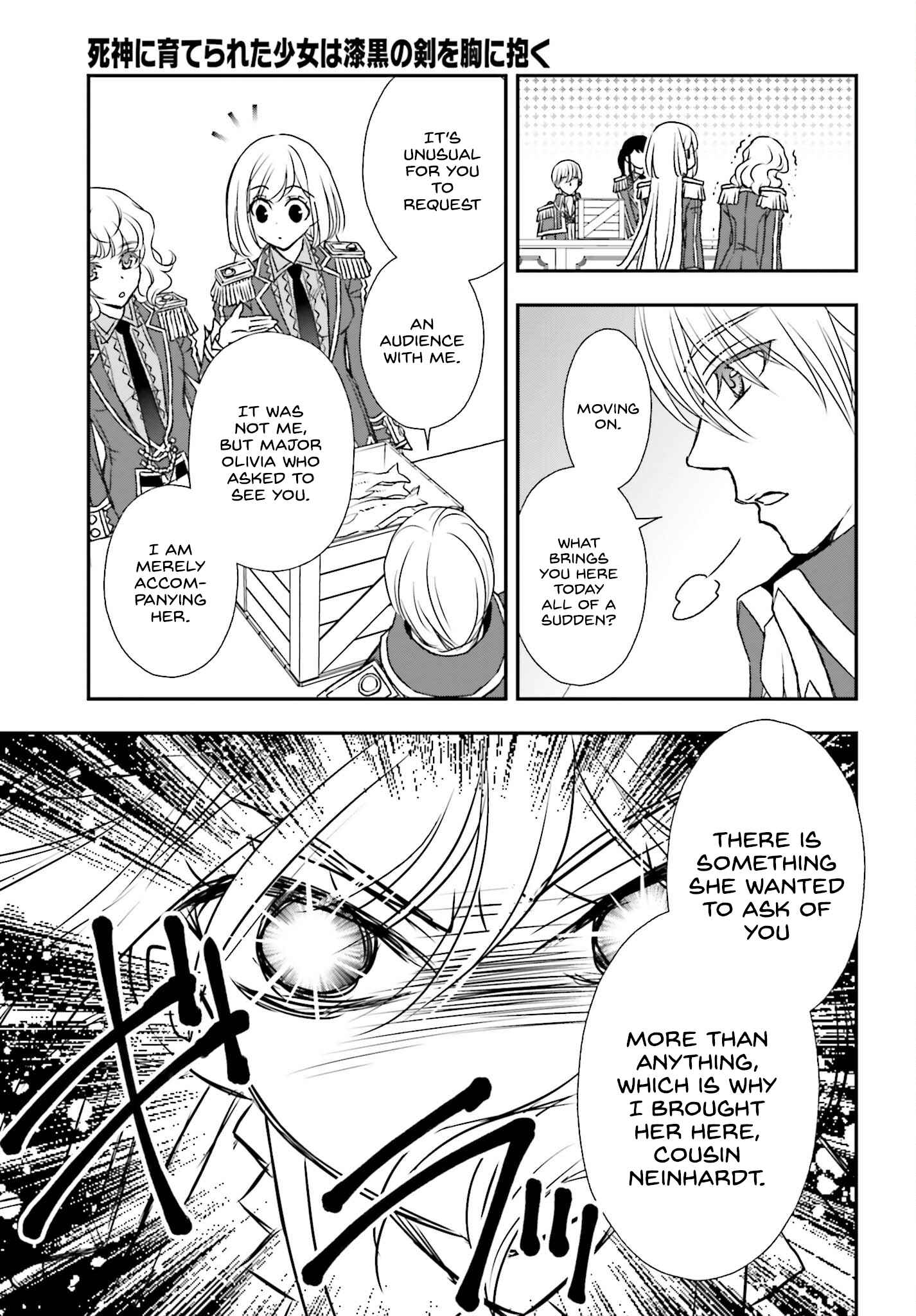The Little Girl Raised by Death Holds the Sword of Death Tightly Chapter 41 - Page 13