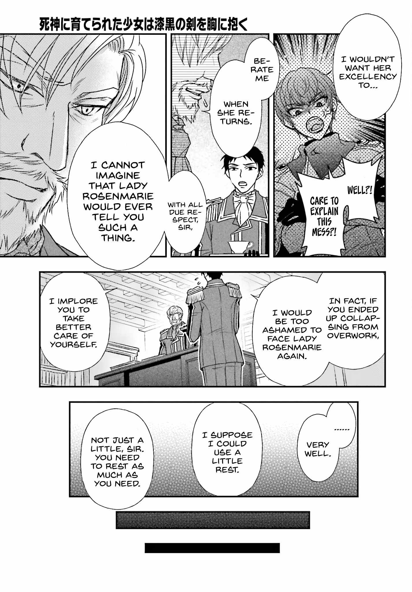 The Little Girl Raised by Death Holds the Sword of Death Tightly Chapter 43 - Page 5