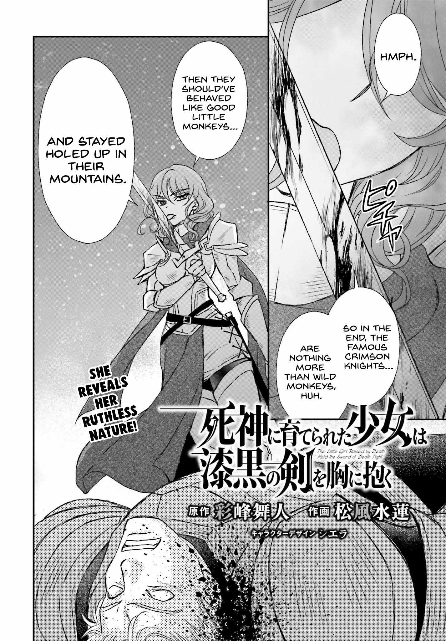 The Little Girl Raised by Death Holds the Sword of Death Tightly Chapter 44 - Page 2