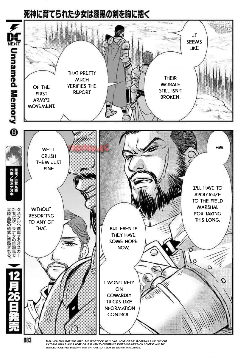 The Little Girl Raised by Death Holds the Sword of Death Tightly Chapter 49 - Page 7