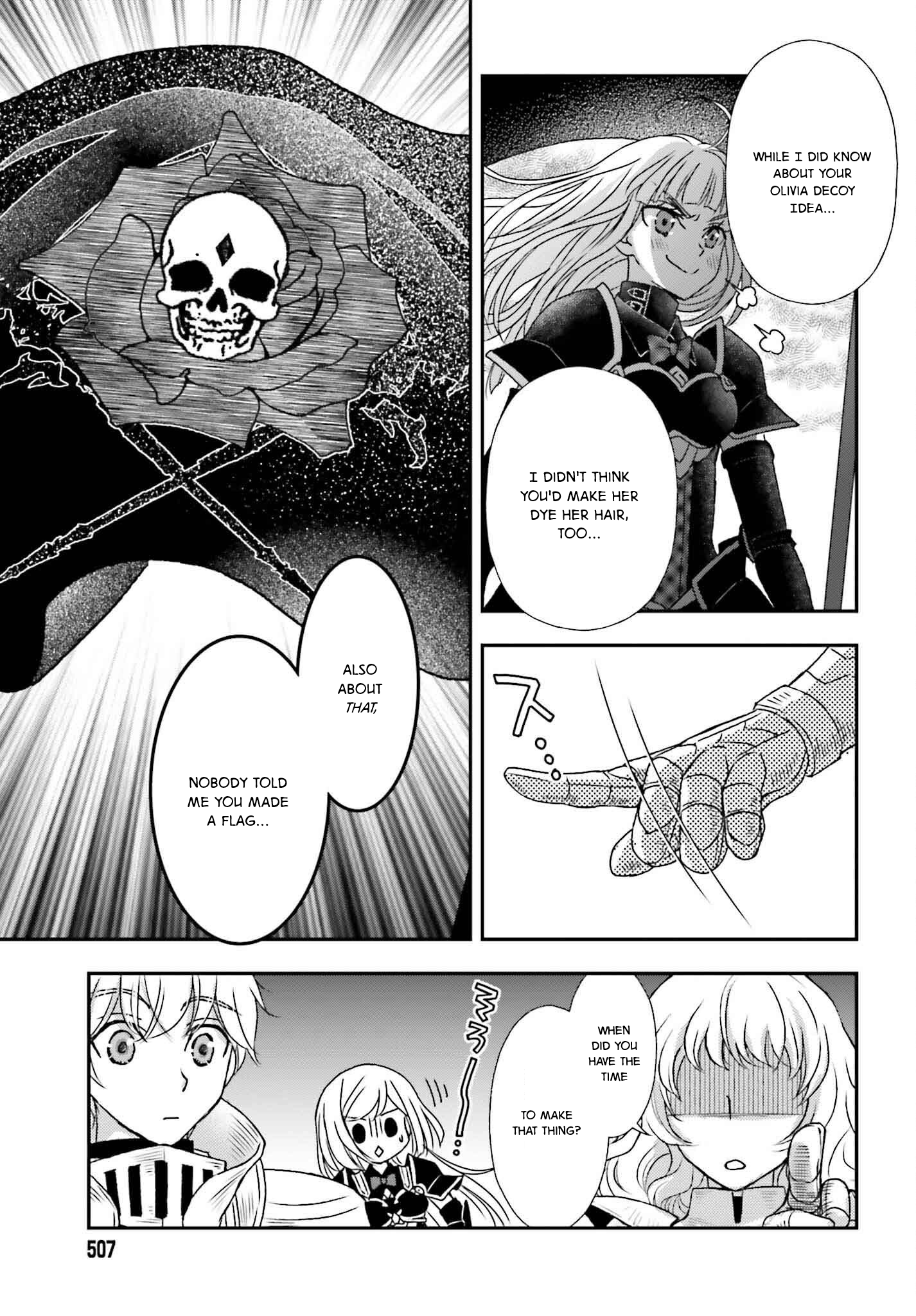 The Little Girl Raised by Death Holds the Sword of Death Tightly Chapter 50 - Page 3