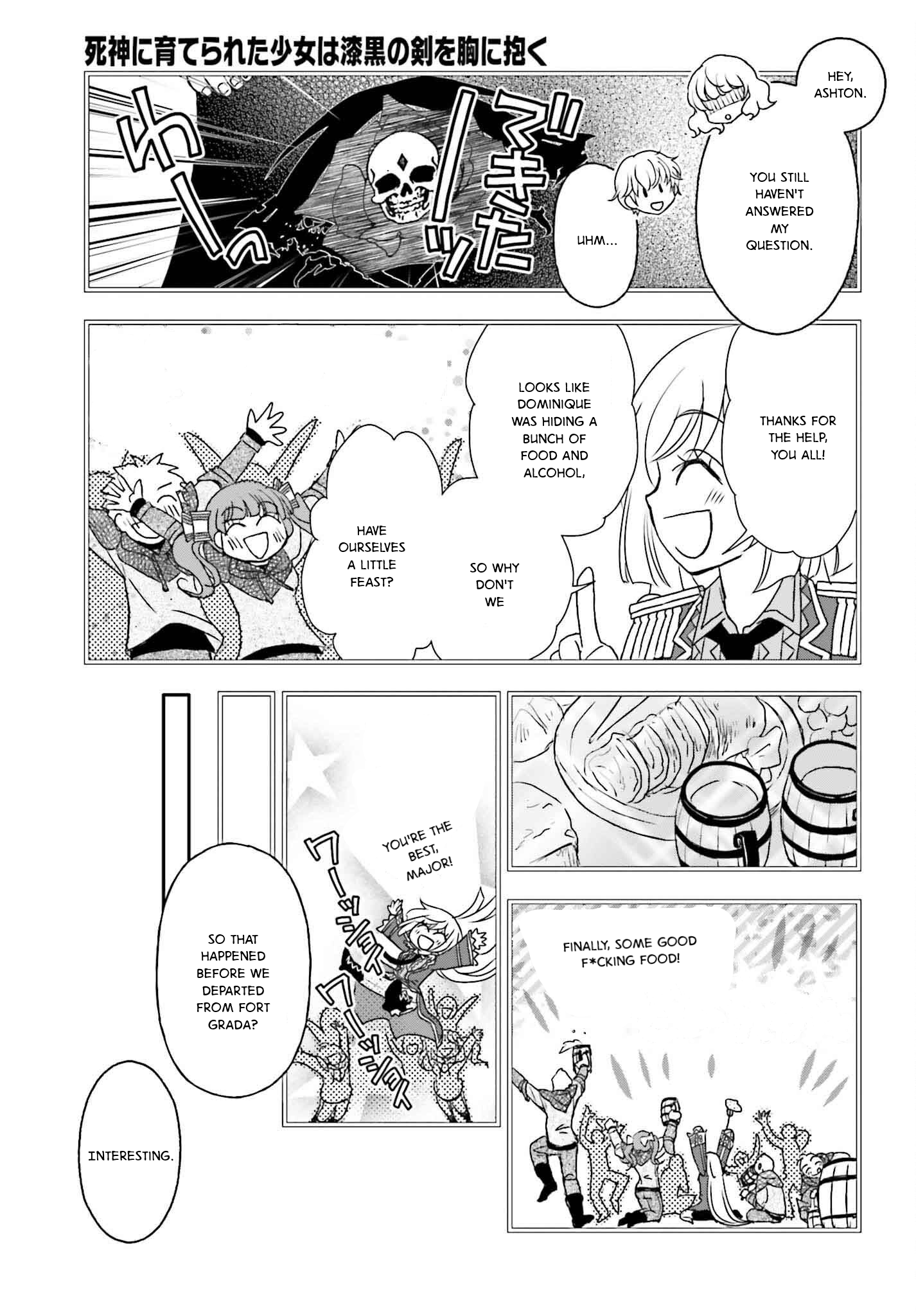The Little Girl Raised by Death Holds the Sword of Death Tightly Chapter 50 - Page 7