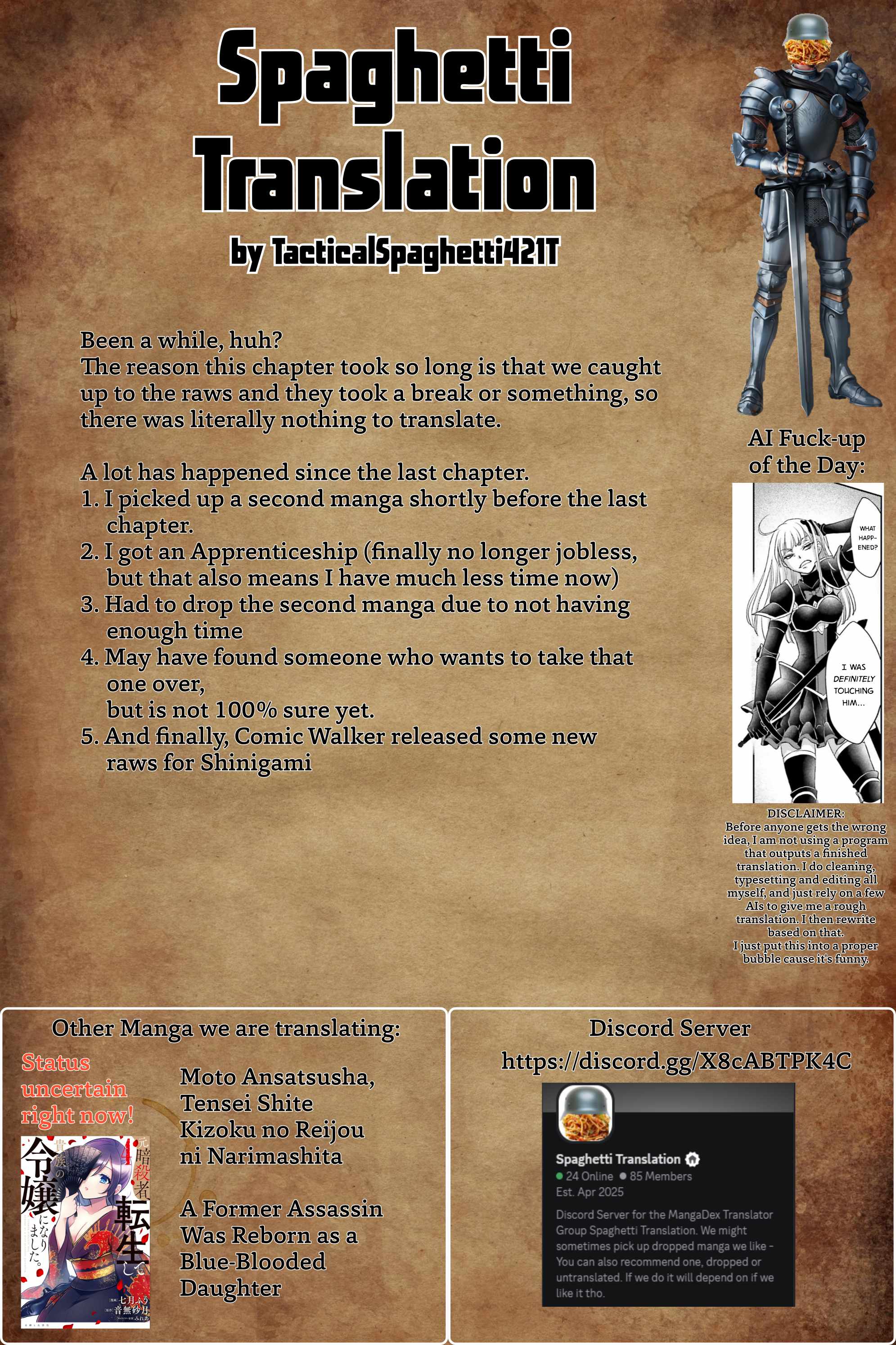 The Little Girl Raised by Death Holds the Sword of Death Tightly Chapter 54 - Page 17